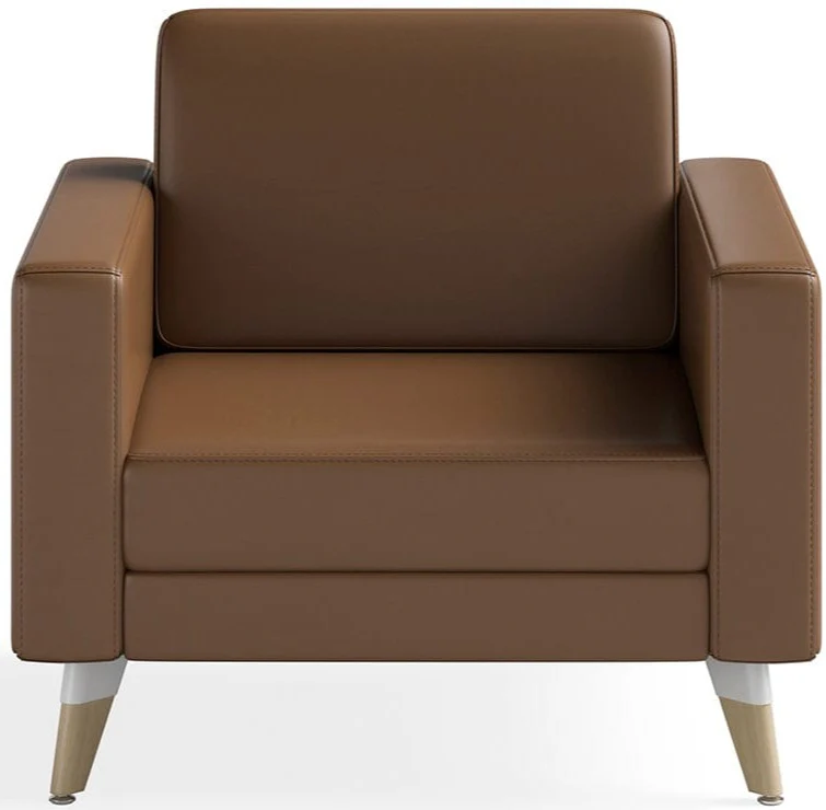 Safco Resi Lounge Chair, Legs Included [1732RESFEET4PK] - Image 8