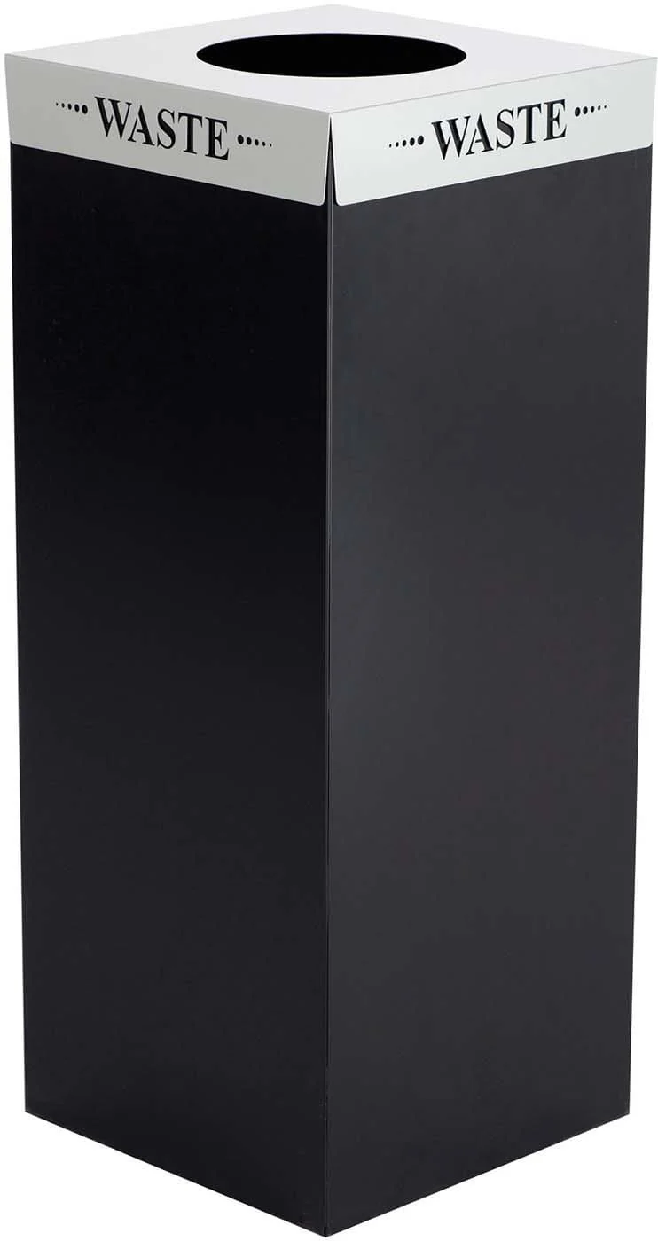 Square-Fecta™ Recycling Trash Can Lid Recycle Steel [2990] - Image 4