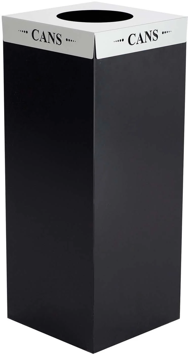 Square-Fecta™ Recycling Trash Can Lid Recycle Steel [2990] - Image 5