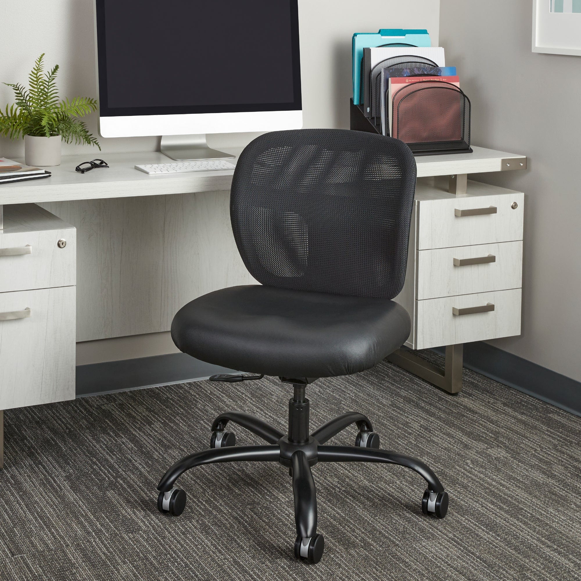 Safco Vue Mesh Back Big and Tall Office Chair [3397] - Image 8