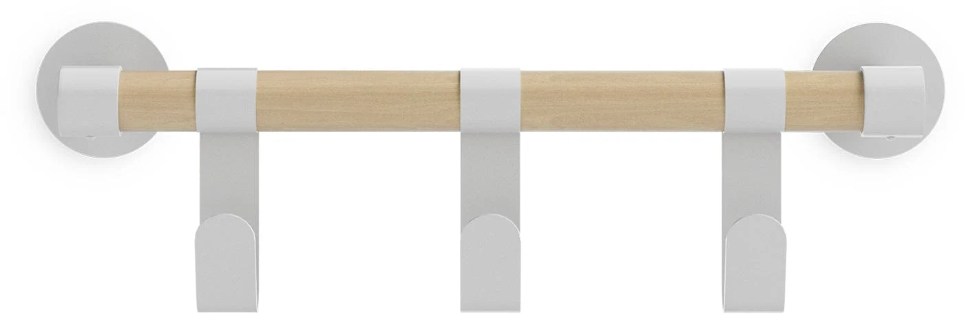 Safco Resi Coat Wall Rack, 3 Hooks [4263] - Image 5