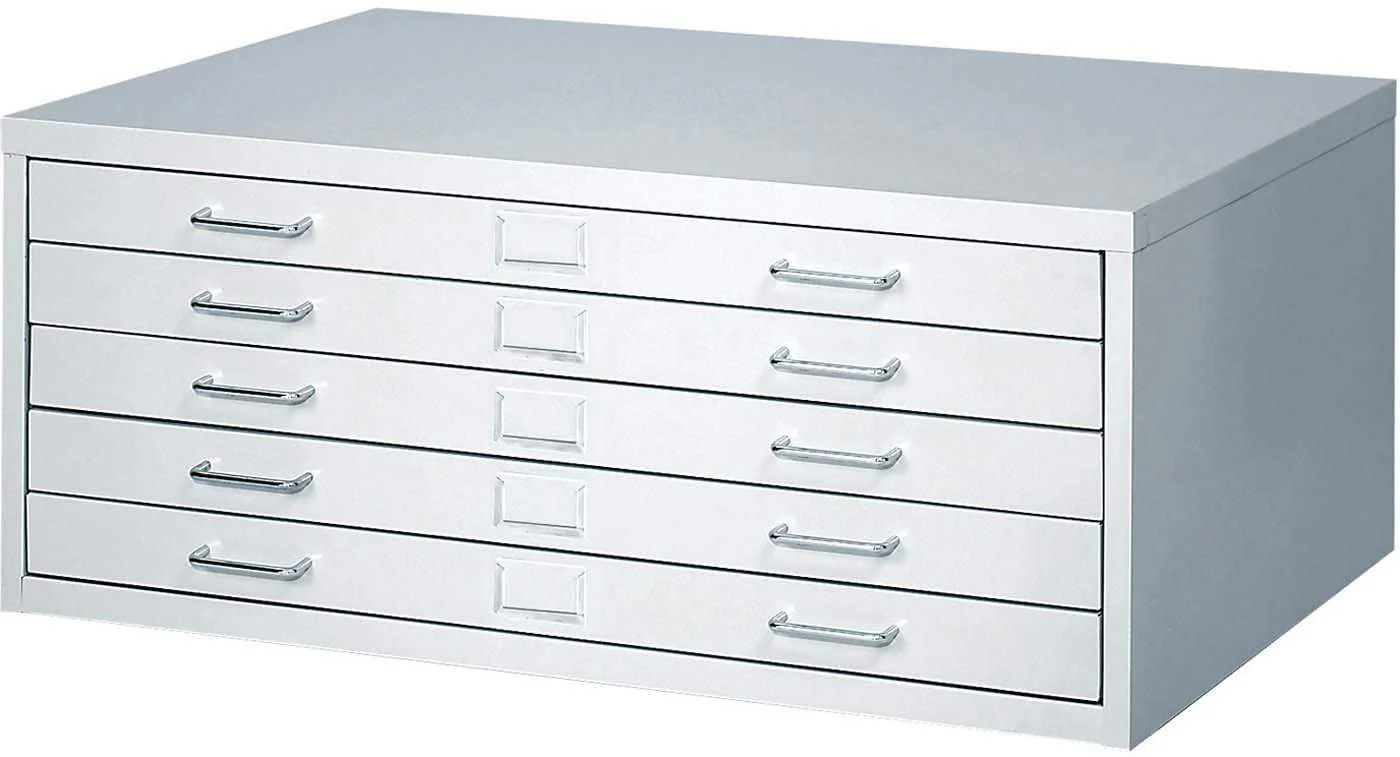 Facil Steel Flat File Small Light Gray [4969LG]