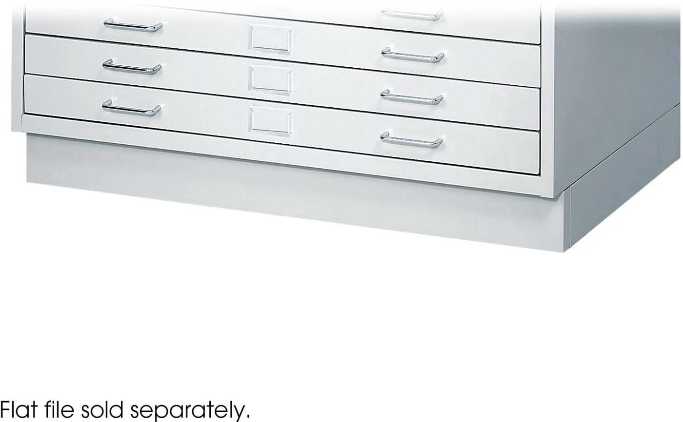 Facil Flat File Closed Base Small Light Gray [4970LG]