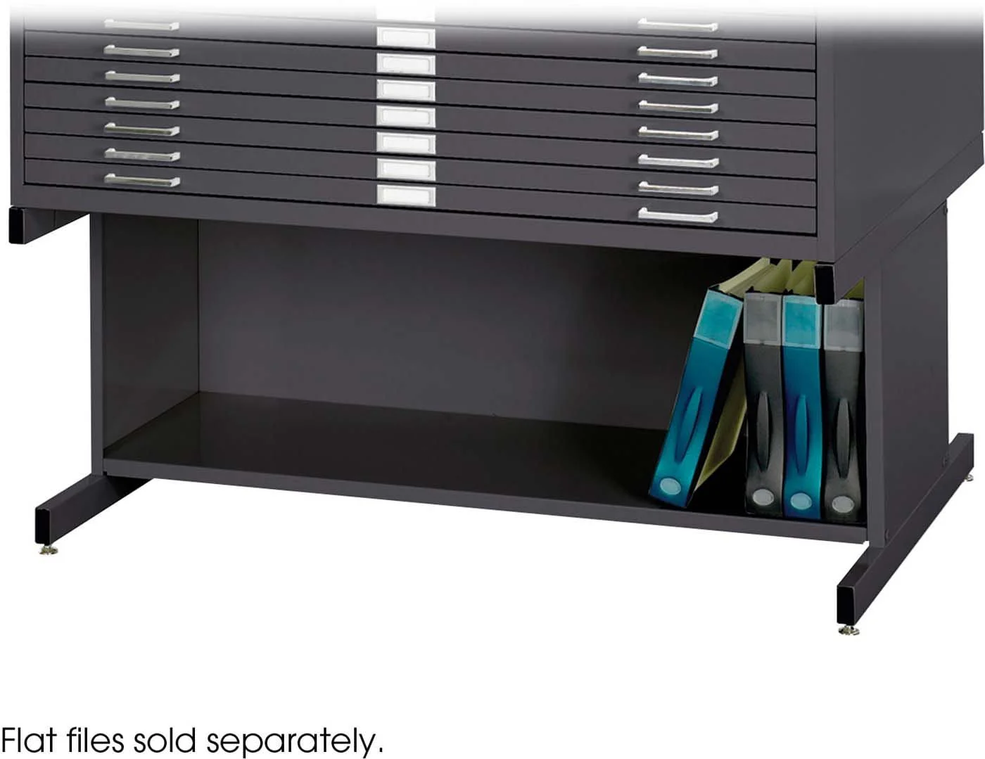 Flat File High Base for 4996 and 4986 Steel [4977]