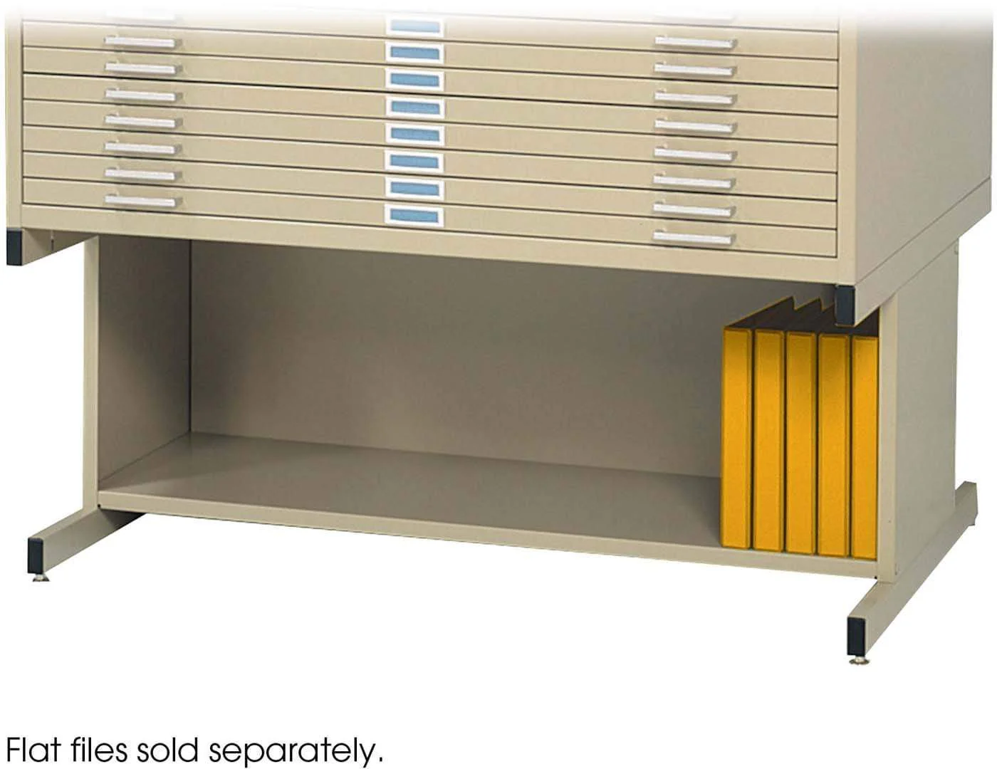 Flat File High Base for 4996 and 4986 Steel [4977] - Image 3