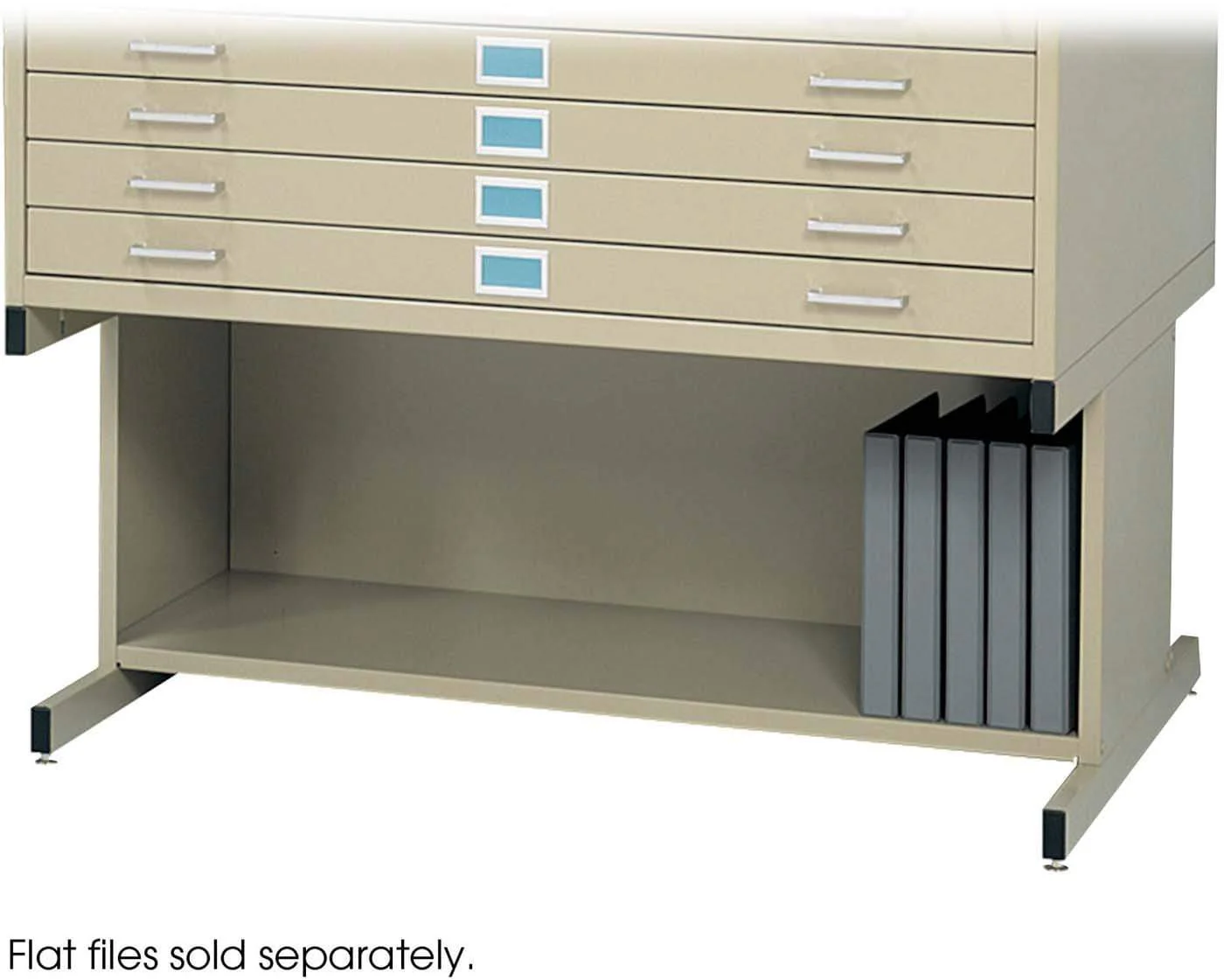 Flat File High Base for model# 4998 Steel [4979] - Image 2