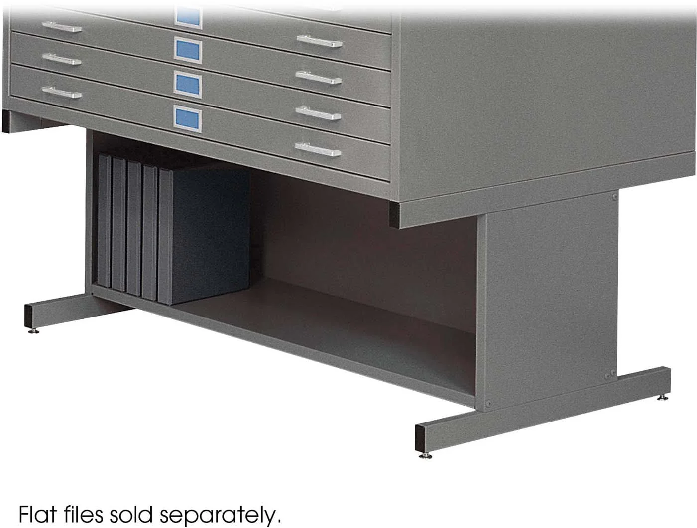 Flat File High Base for model# 4998 Steel [4979] - Image 3