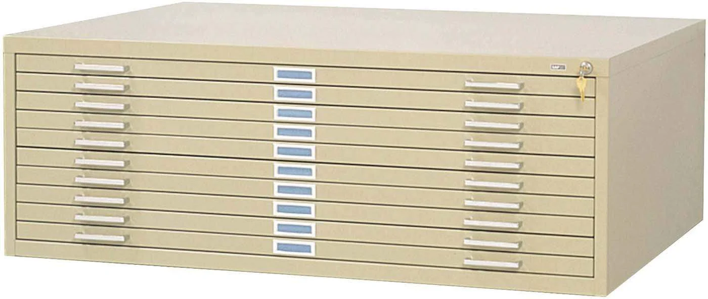 Flat File 10 Drawer For 30" x 42 Documents Steel [4986] - Image 3