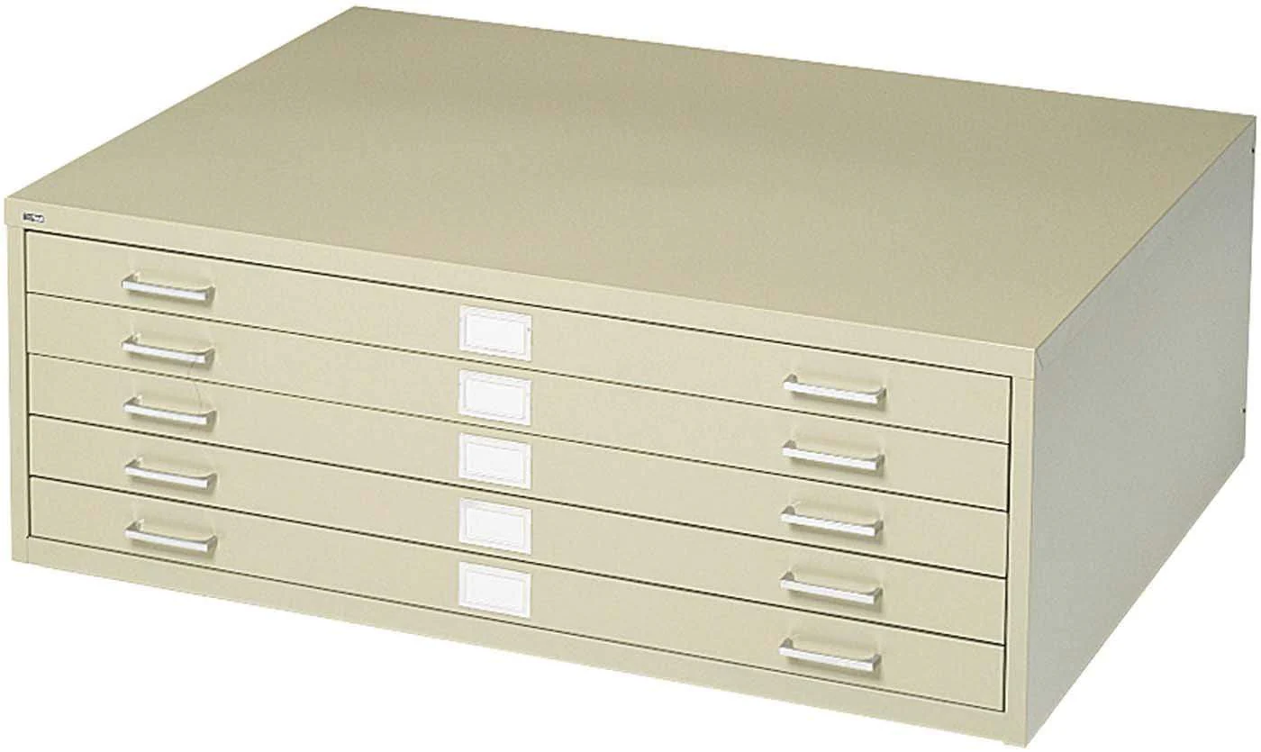 Safco Flat File 5 Drawer For 24" x 36 Documents Steel [4994] - Image 3