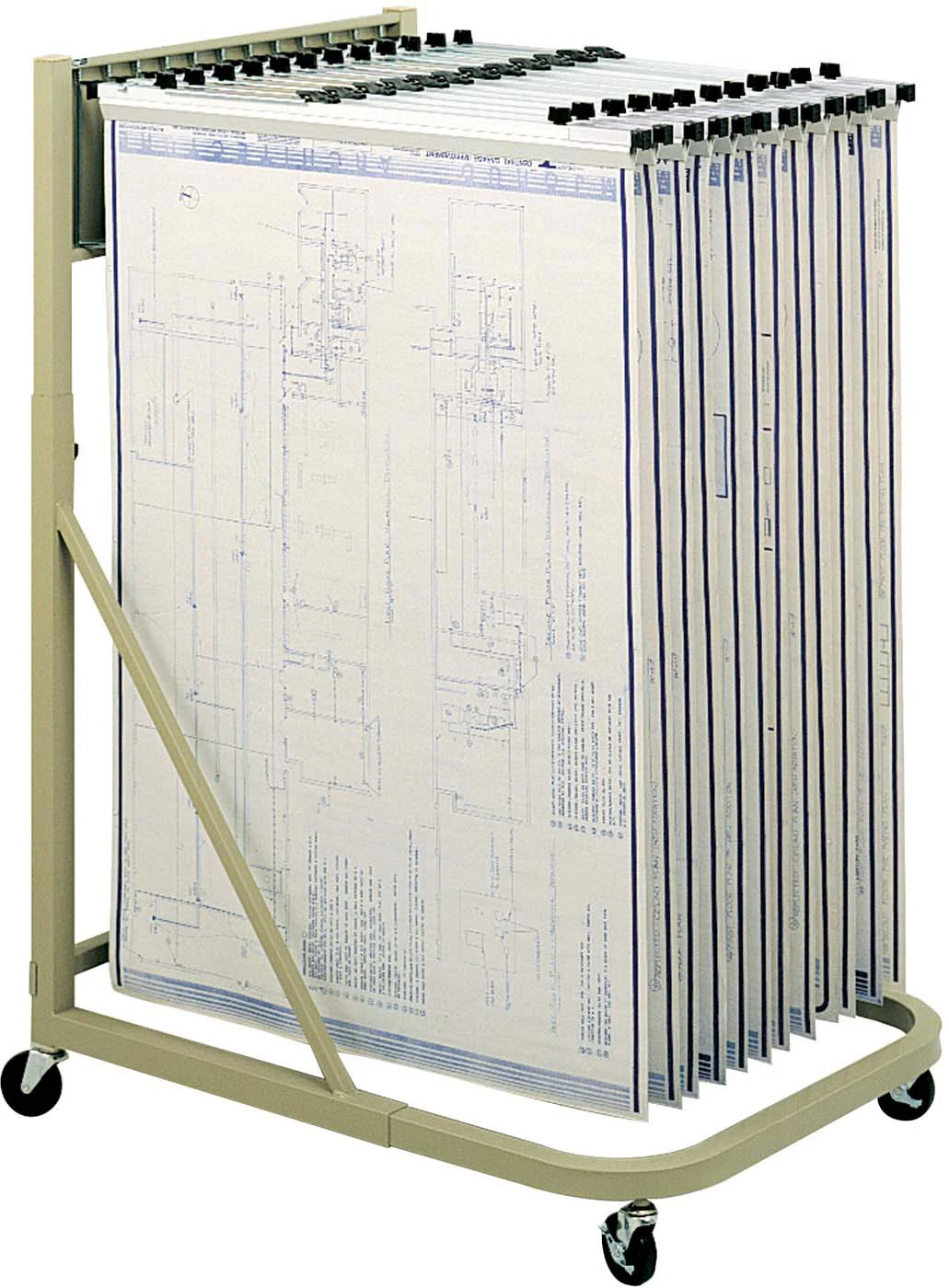 Safco Mobile Stand Tan [5026]