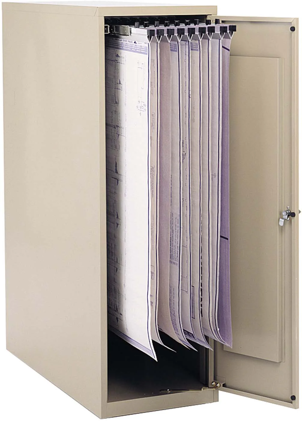 Vertical Storage Cabinet Small For 18" and 24" Hanging Clamps [5040]