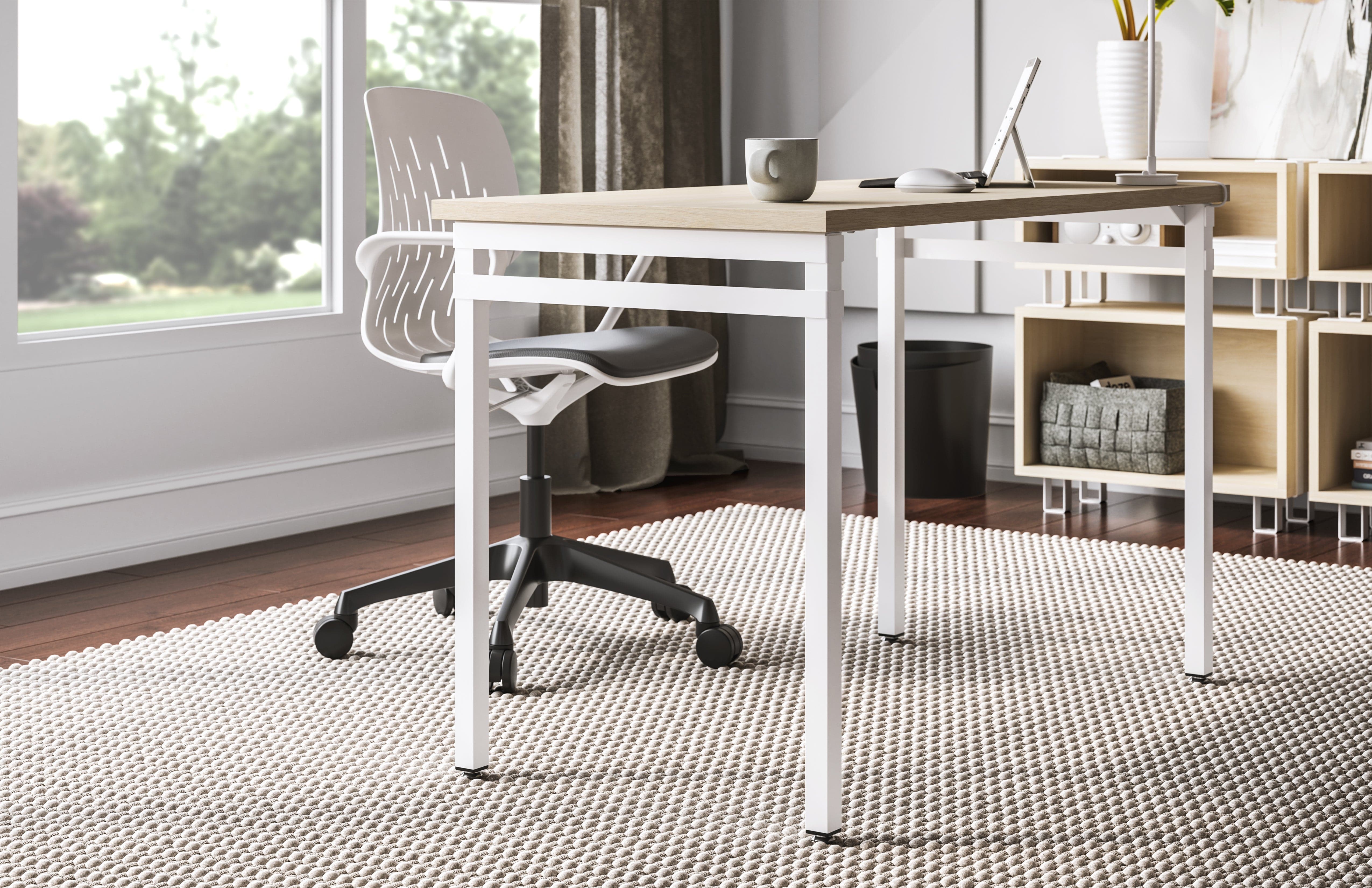 Safco Ready™ Home Office Desk, 45.5”W [5508] - Image 7