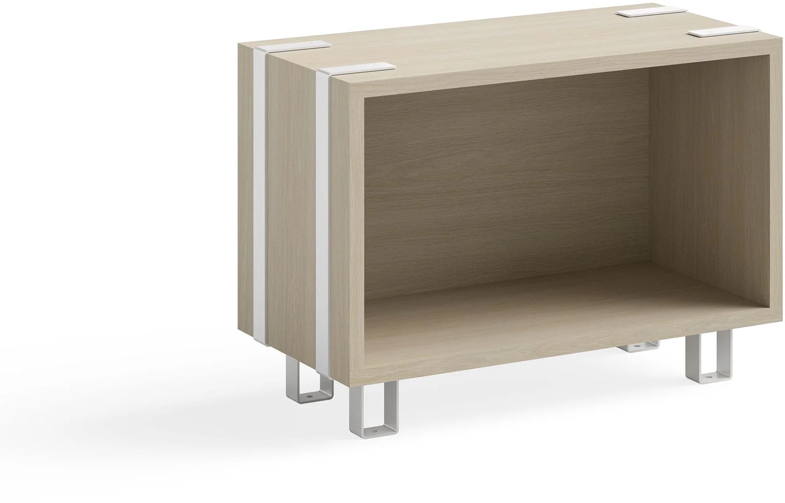 Safco Ready™ Home Office Stackable Storage, 17.25”H [5509WHNA]