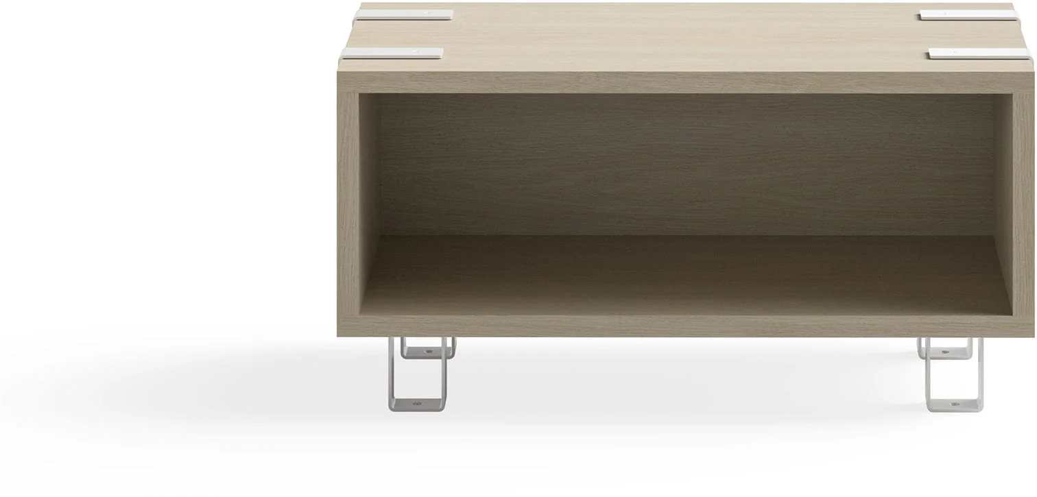 Safco Ready™ Home Office Stackable Storage, 12.25”H [5510WHNA]