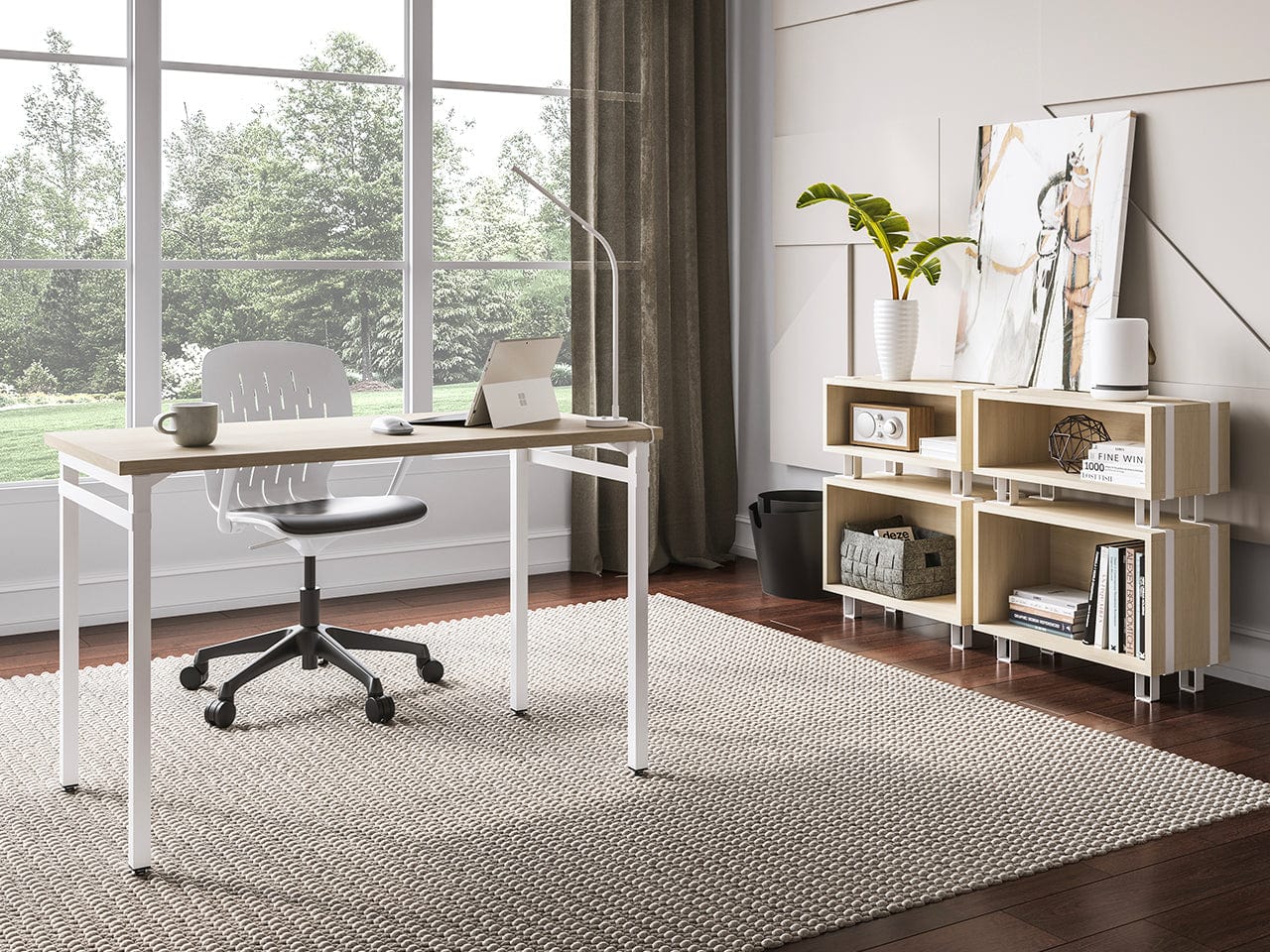 Safco Ready™ Home Office Stackable Storage, 12.25”H [5510WHNA] - Image 3