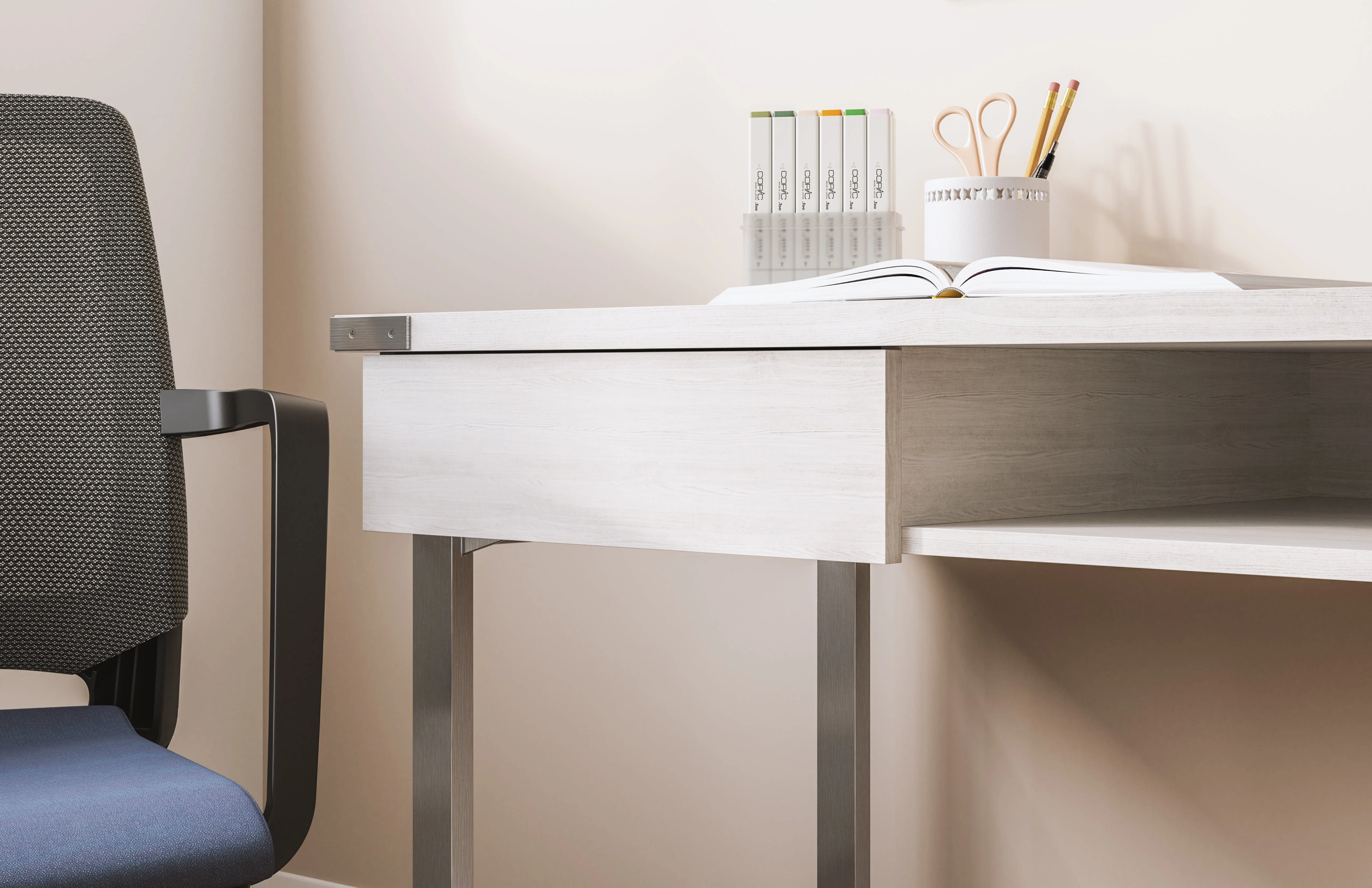Safco Mirella SOHO Desk with Drawer [5512] - Image 10