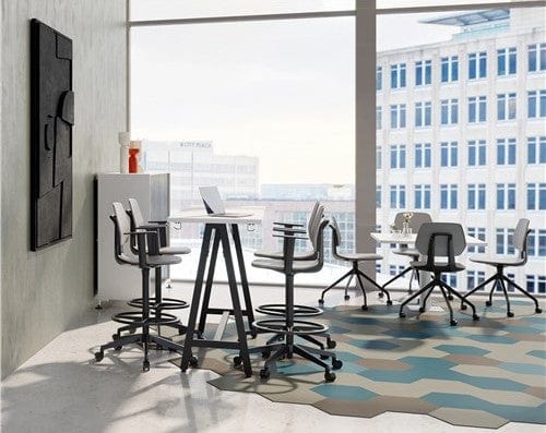 Safco Commute Petite Drafting Chair [7827BL] - Image 4