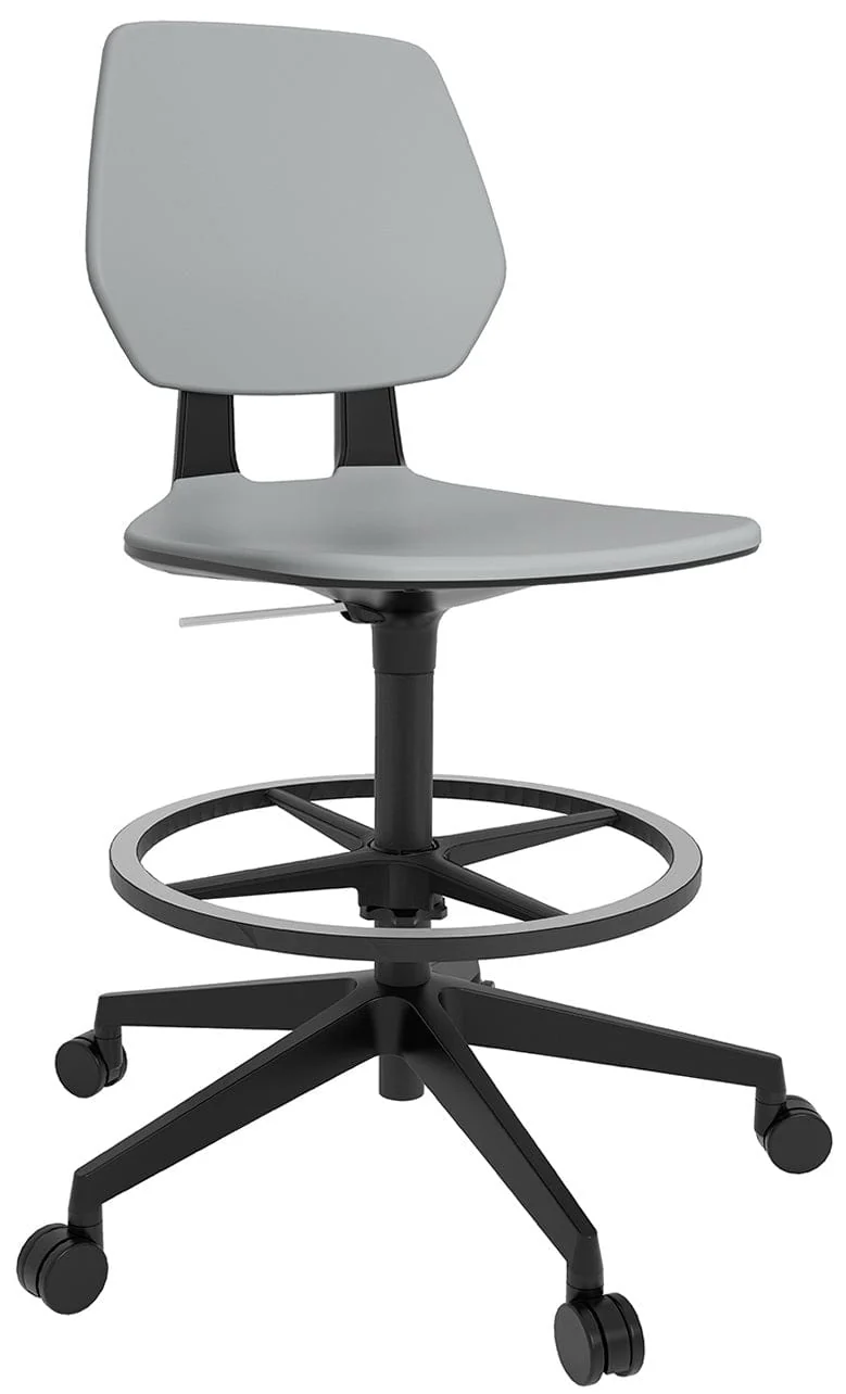Safco Commute Petite Drafting Chair [7827BL] - Image 6