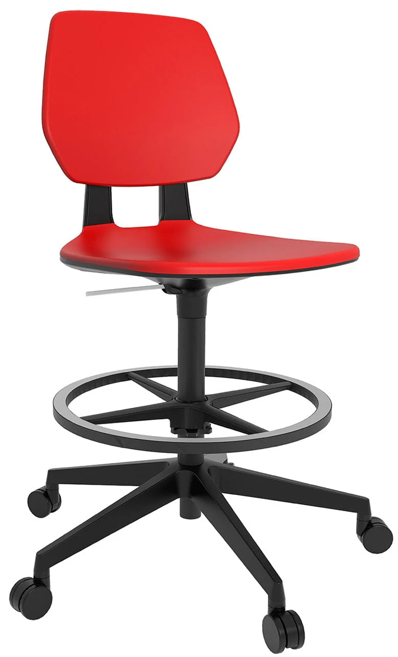 Safco Commute Petite Drafting Chair [7827BL] - Image 7