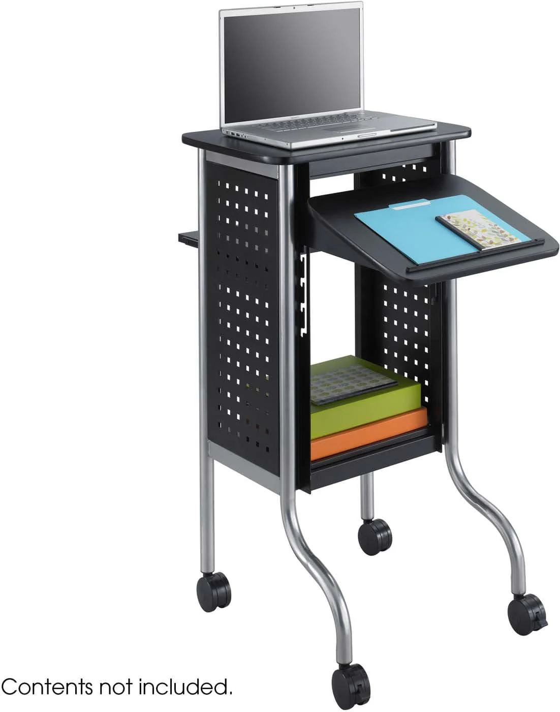 Scoot™ Presentation Projector Cart Black [8945BL]