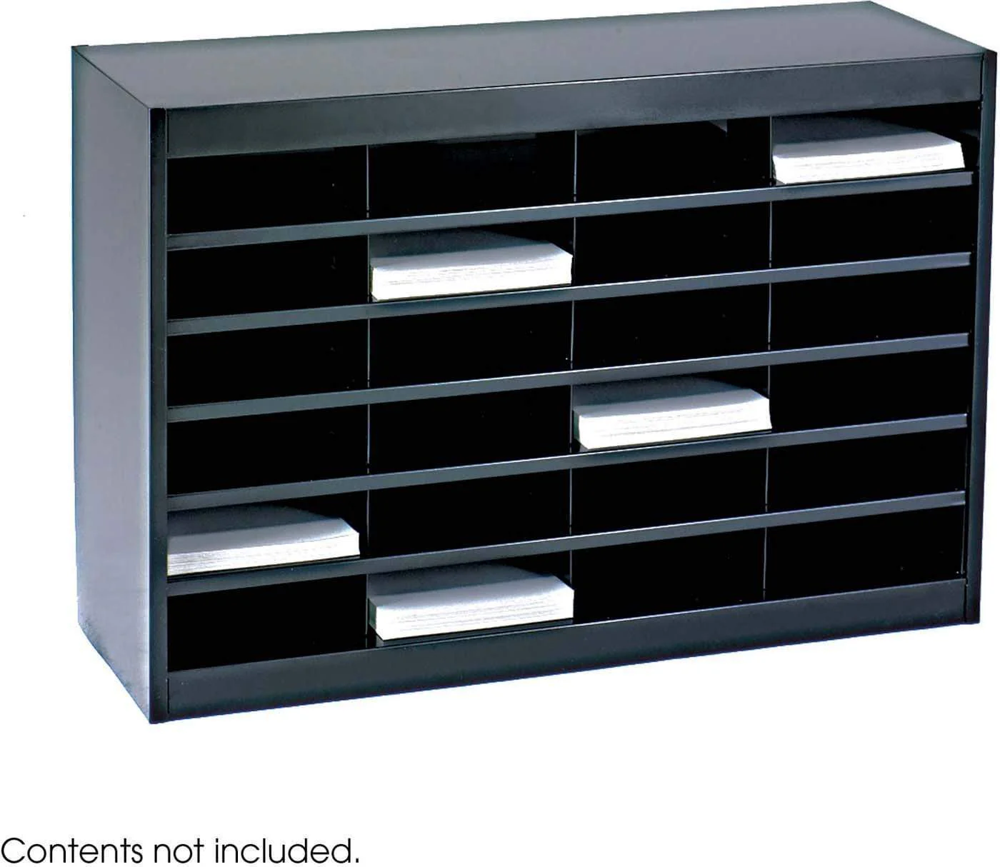 E-Z Stor® Literature Organizer 24 Letter-Size Compartments [9211]