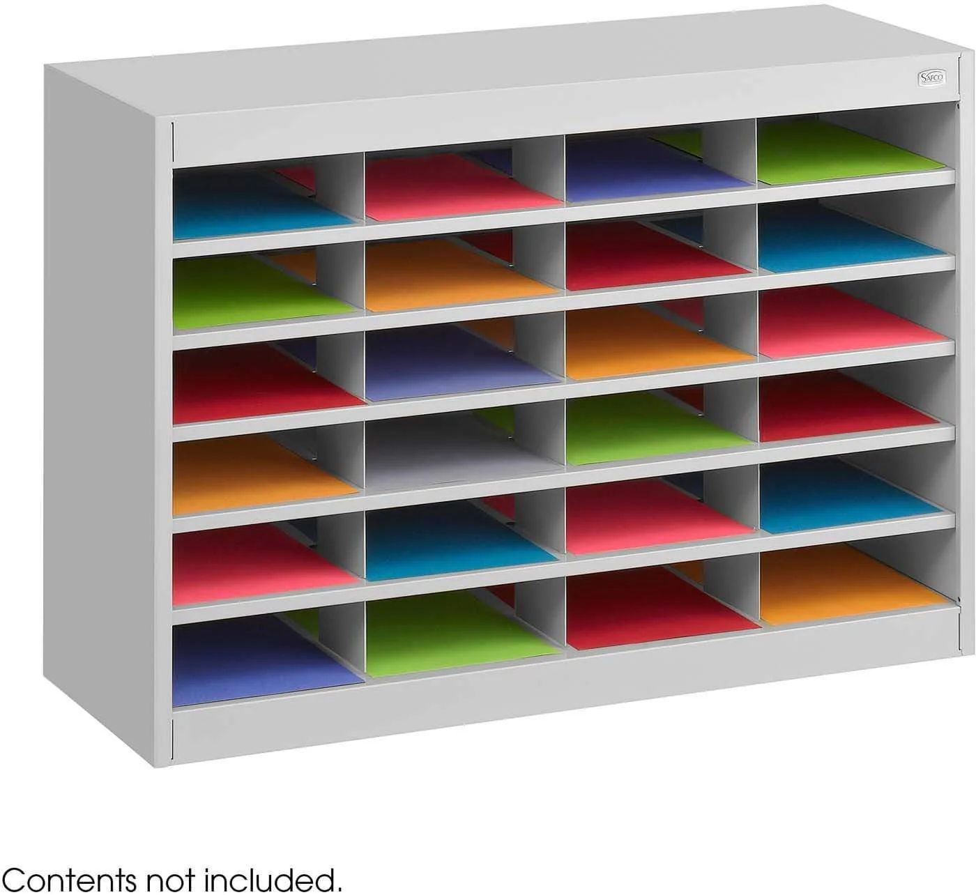 E-Z Stor® Literature Organizer 24 Letter-Size Compartments [9211] - Image 2