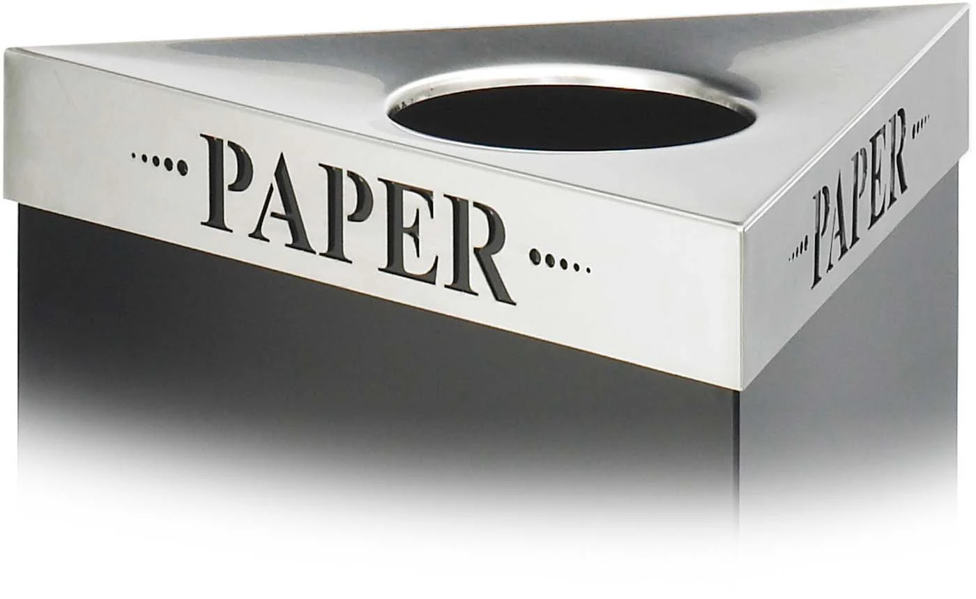 Trifecta® Recycling Trash Can Lid Waste [9560] - Image 3