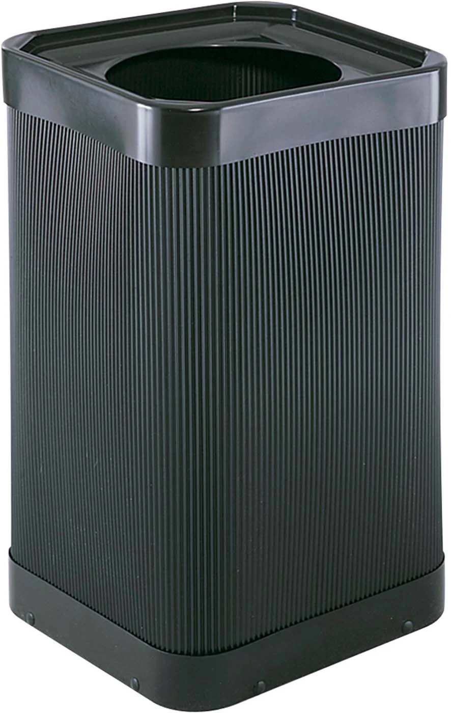 At-Your-Disposal® Trash Can Open Top 38 Gallon Black [9790BL]