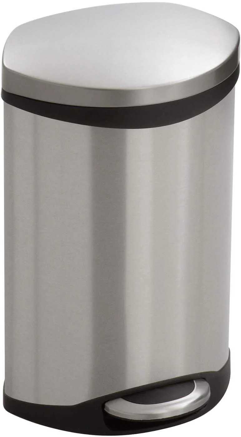 Ellipse Step-On Trash Can 3 Gallon [9901] - Image 2