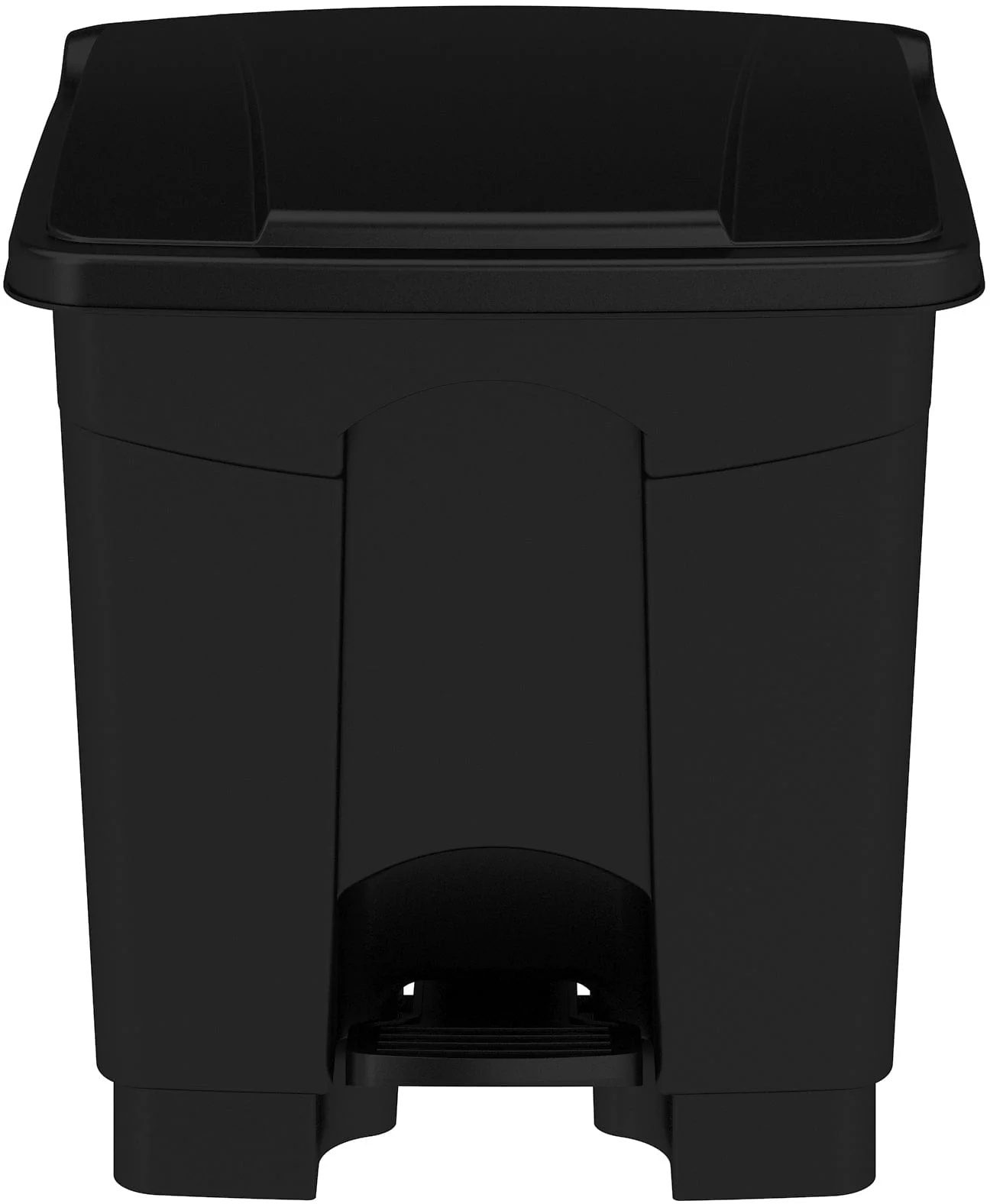 Safco Plastic Step-On Receptacle, 8 Gallon [9924]