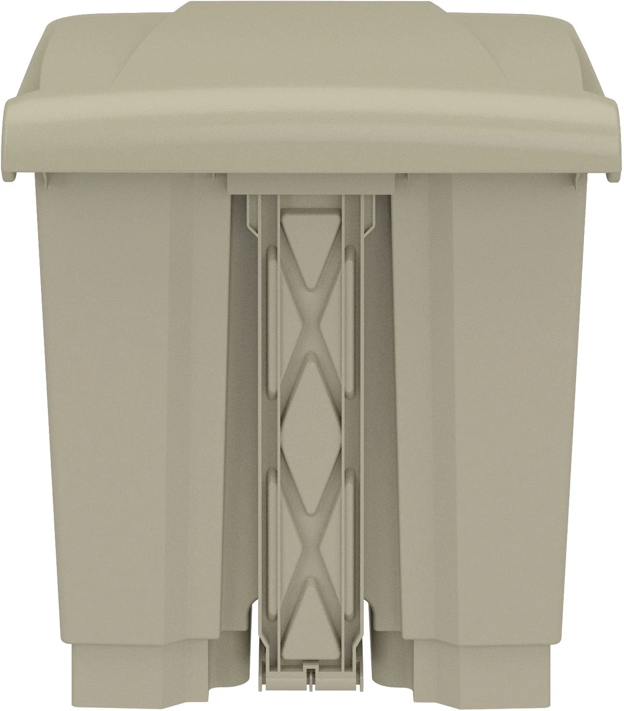 Safco Plastic Step-On Receptacle, 8 Gallon [9924] - Image 9