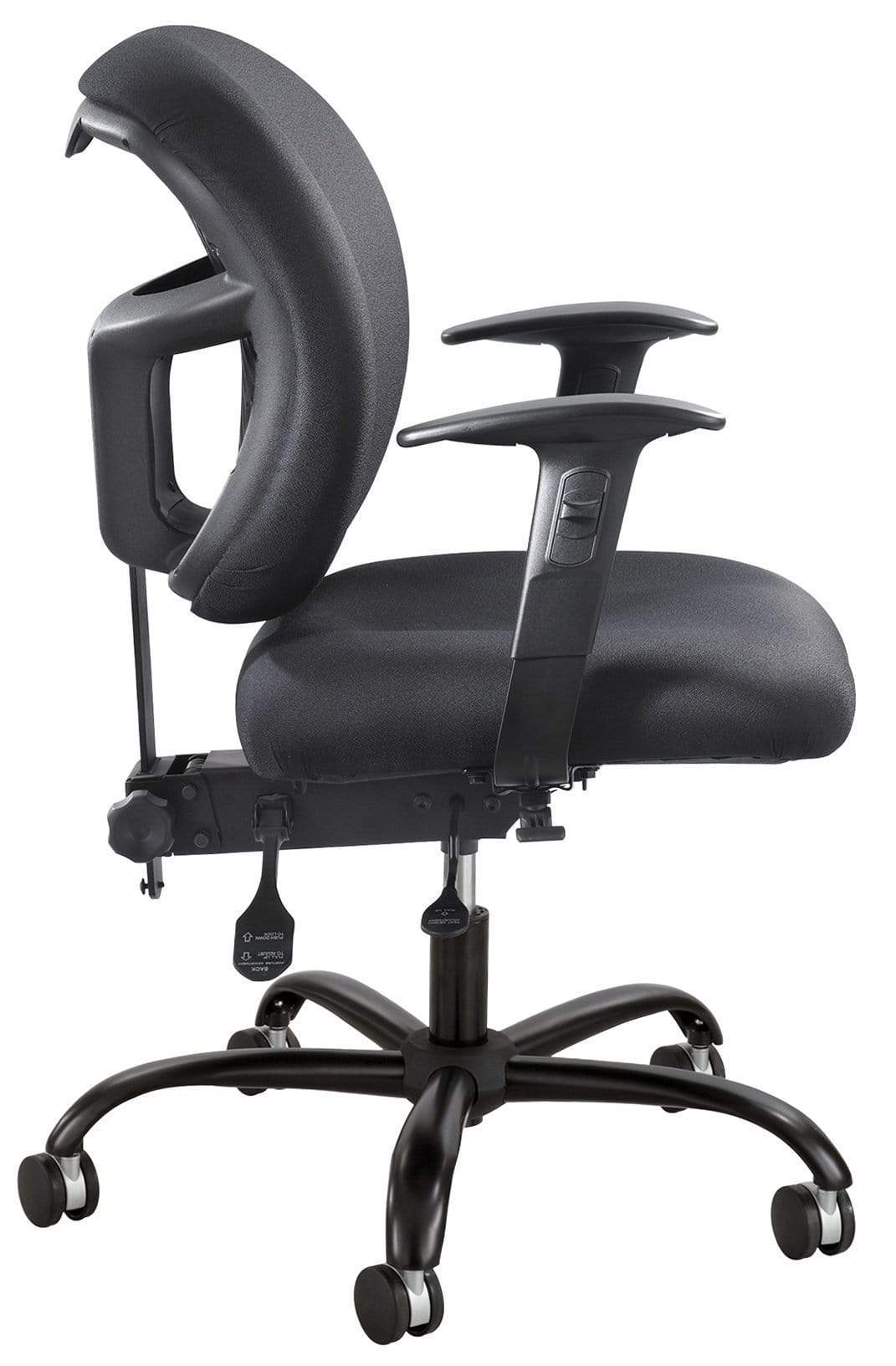 Safco Alday 24 Hour Office Chair [3391BL] - Image 4