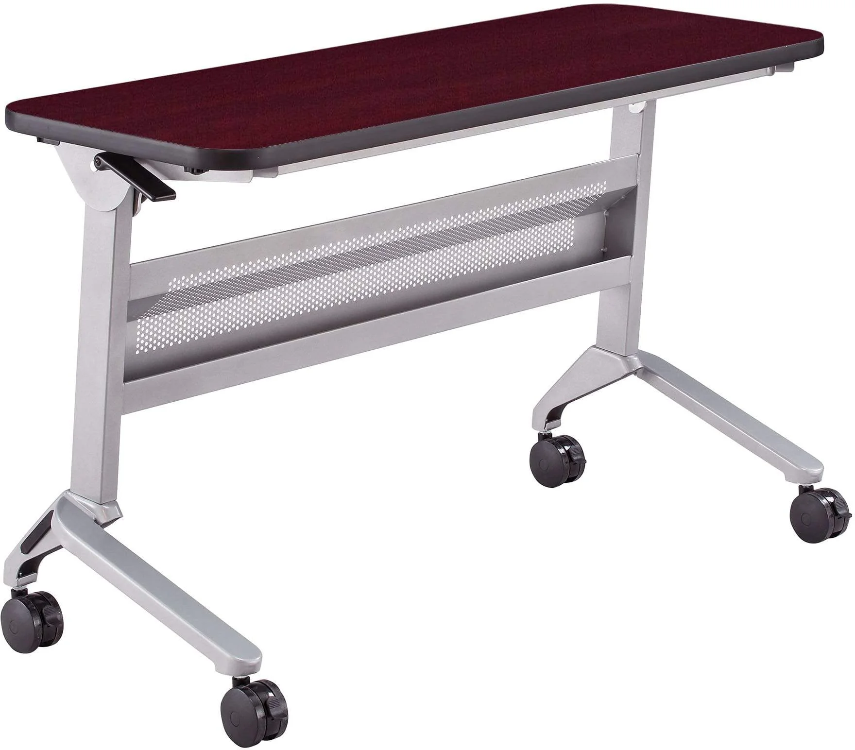 Safco Flip-N-Go 18 x 48" Rectangular Training Table, LPL [LF1848T] - Image 4