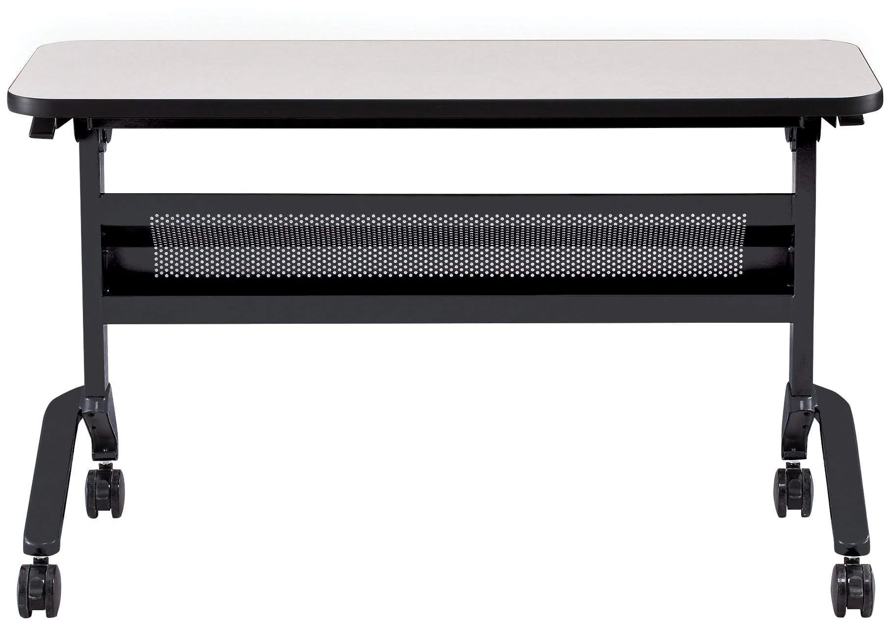 Safco Flip-N-Go 18 x 48" Rectangular Training Table, LPL [LF1848T] - Image 5