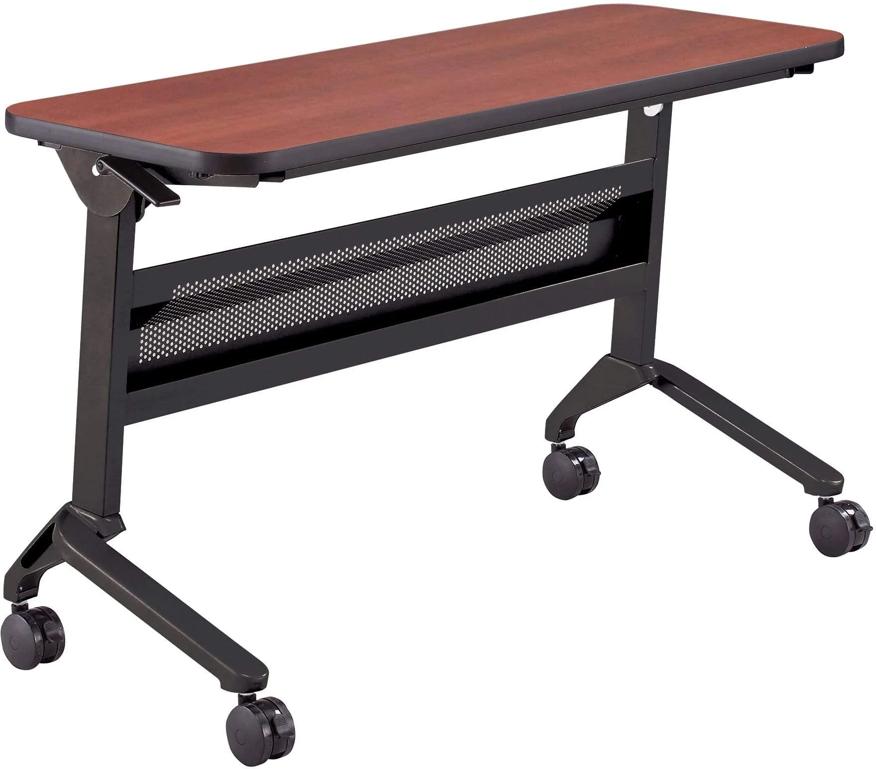 Safco Flip-N-Go 18 x 48" Rectangular Training Table, LPL [LF1848T] - Image 6