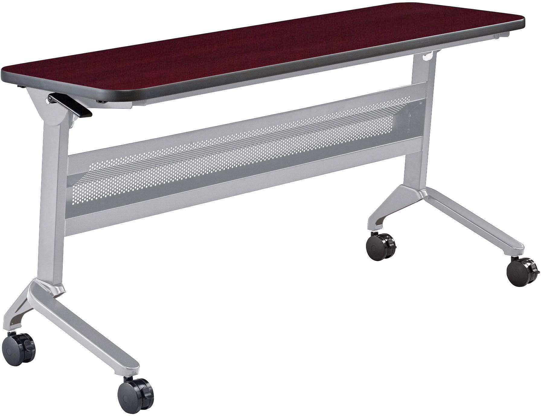 Safco Flip-N-Go 18 x 60" Rectangular Training Table, LPL [LF1860T] - Image 4