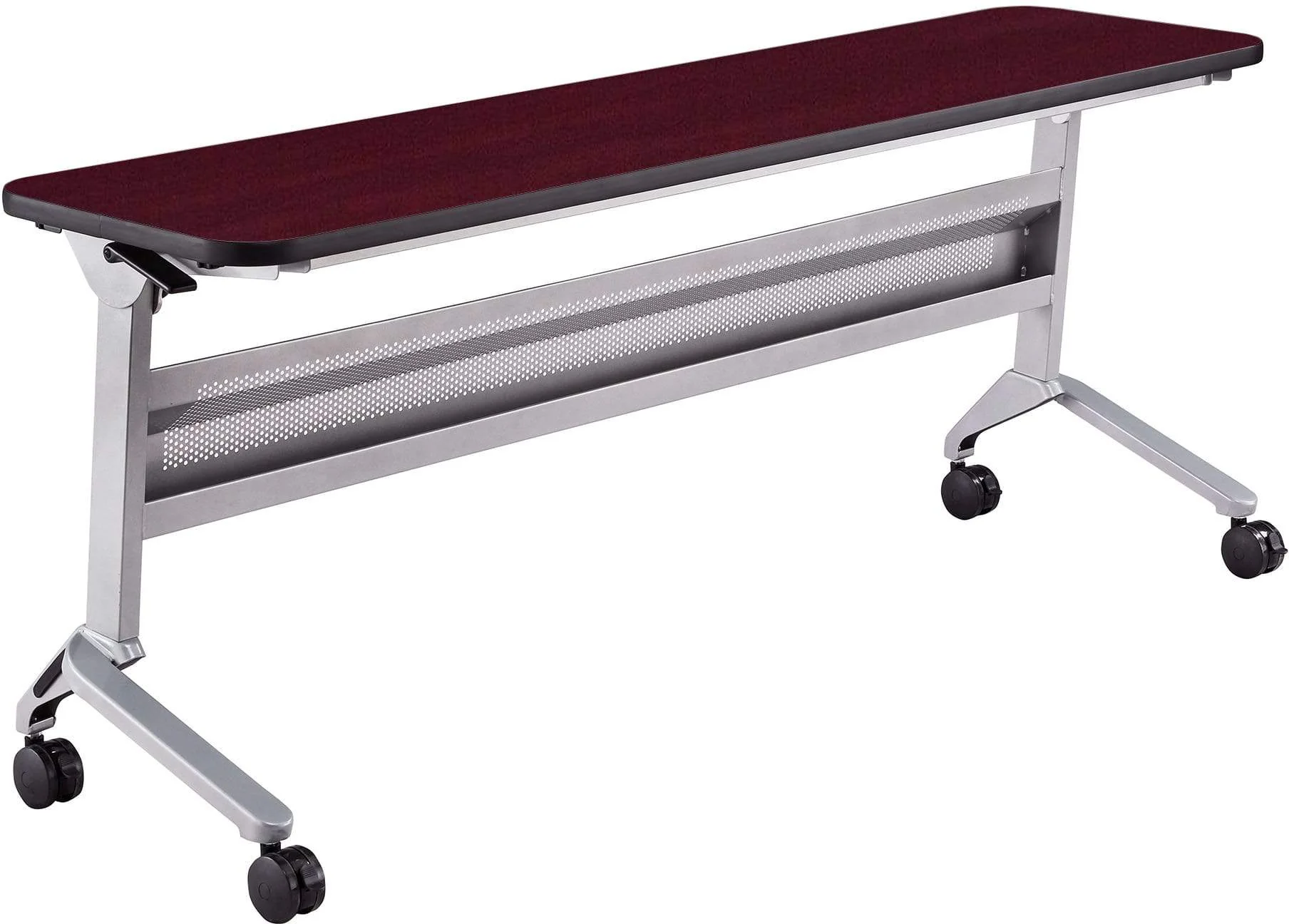 Safco Flip-N-Go 18 x 72" Rectangular Training Table, LPL [LF1872T] - Image 3