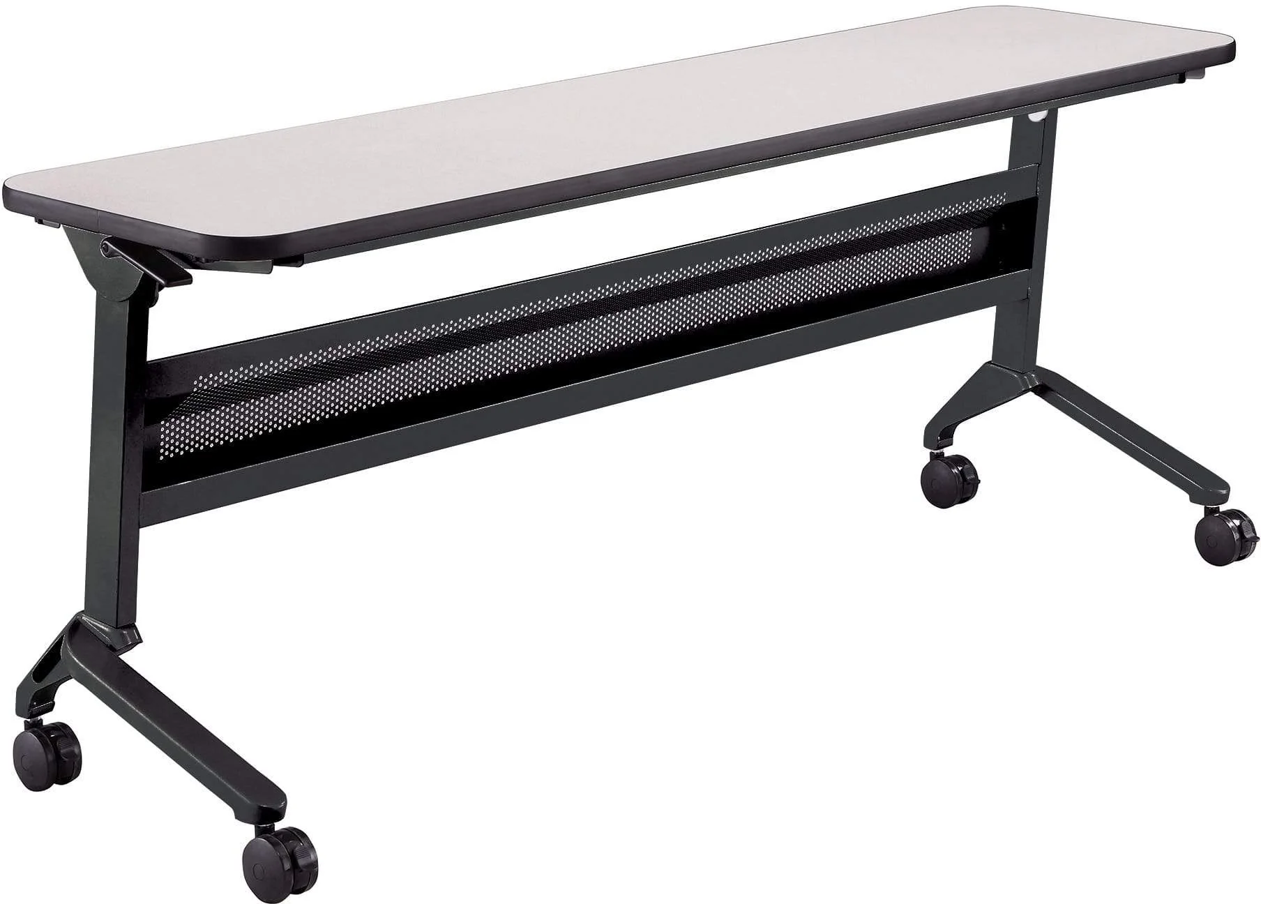 Safco Flip-N-Go 18 x 72" Rectangular Training Table, LPL [LF1872T] - Image 4