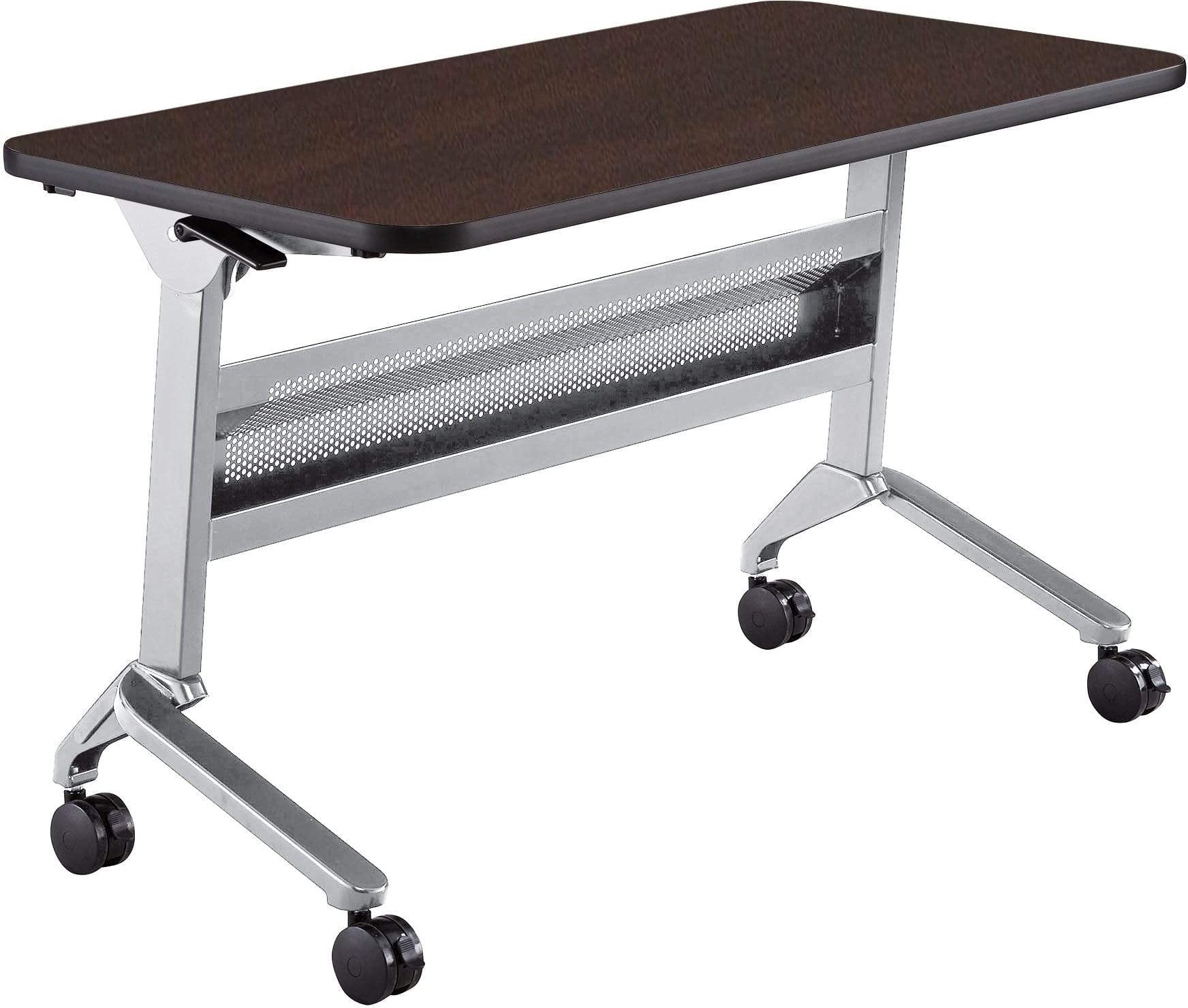 Safco Flip-N-Go 24 x 48" Rectangular Training Table, LPL [LF2448T] - Image 3