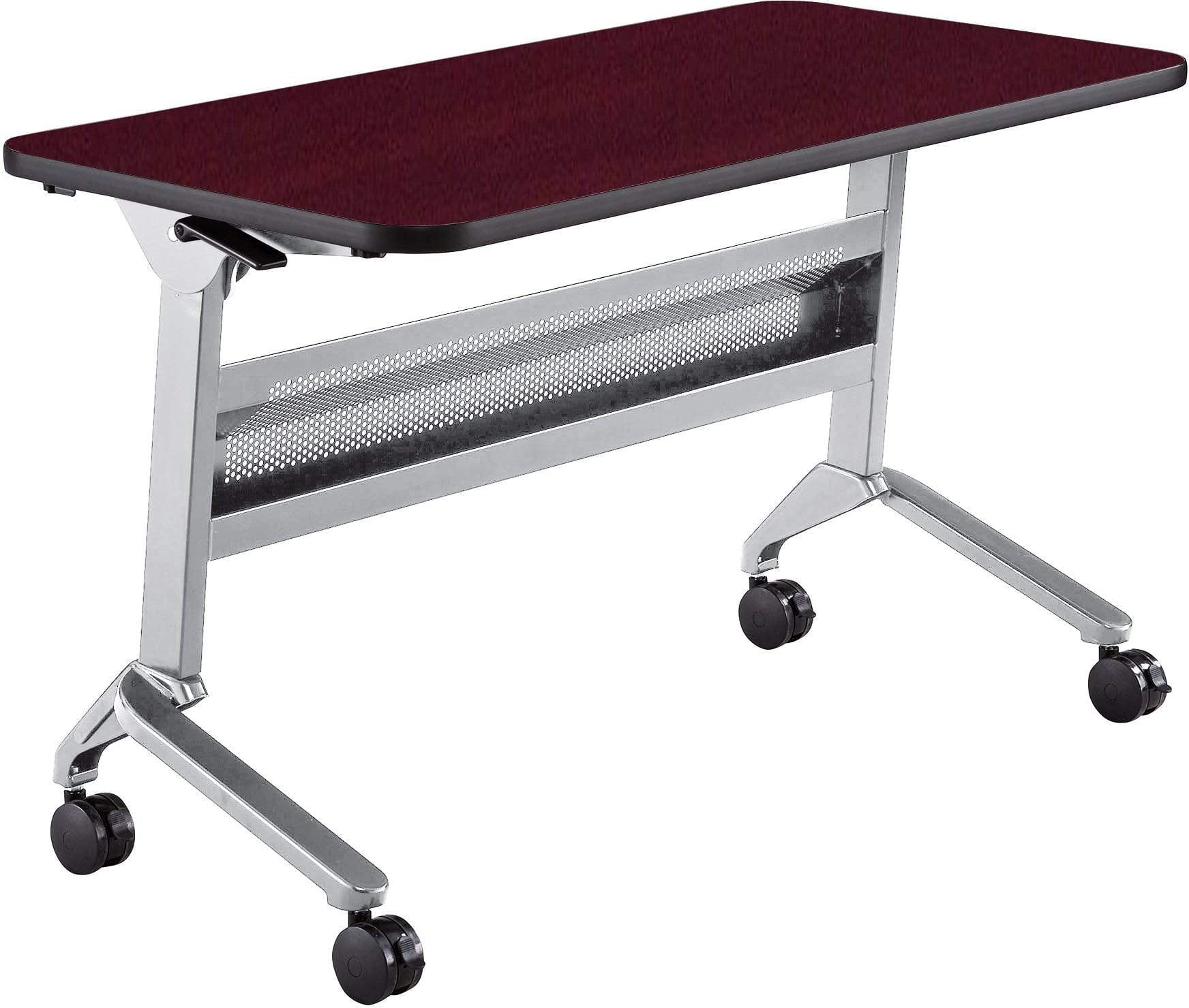 Safco Flip-N-Go 24 x 48" Rectangular Training Table, LPL [LF2448T] - Image 4