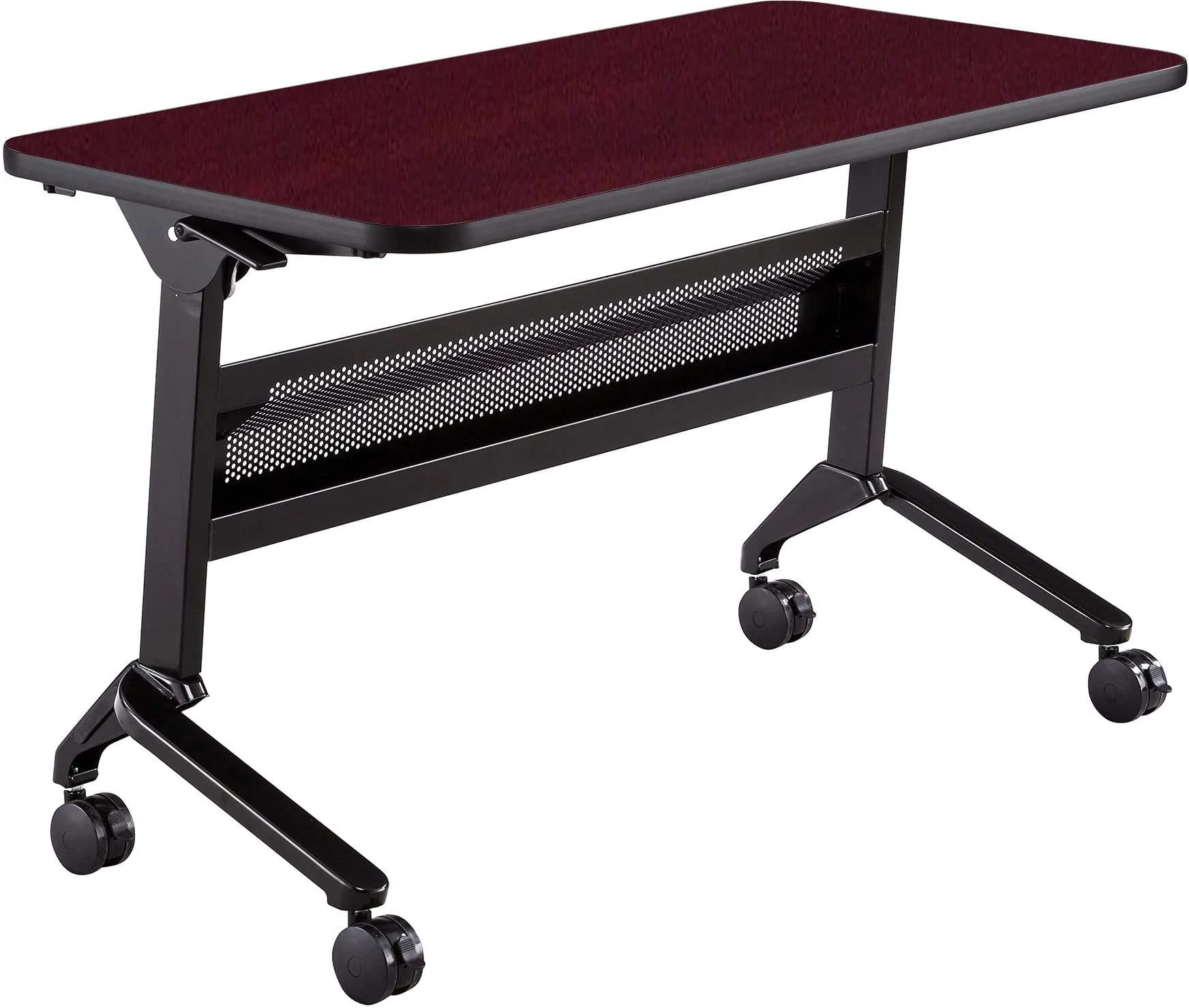 Safco Flip-N-Go 24 x 48" Rectangular Training Table, LPL [LF2448T] - Image 8