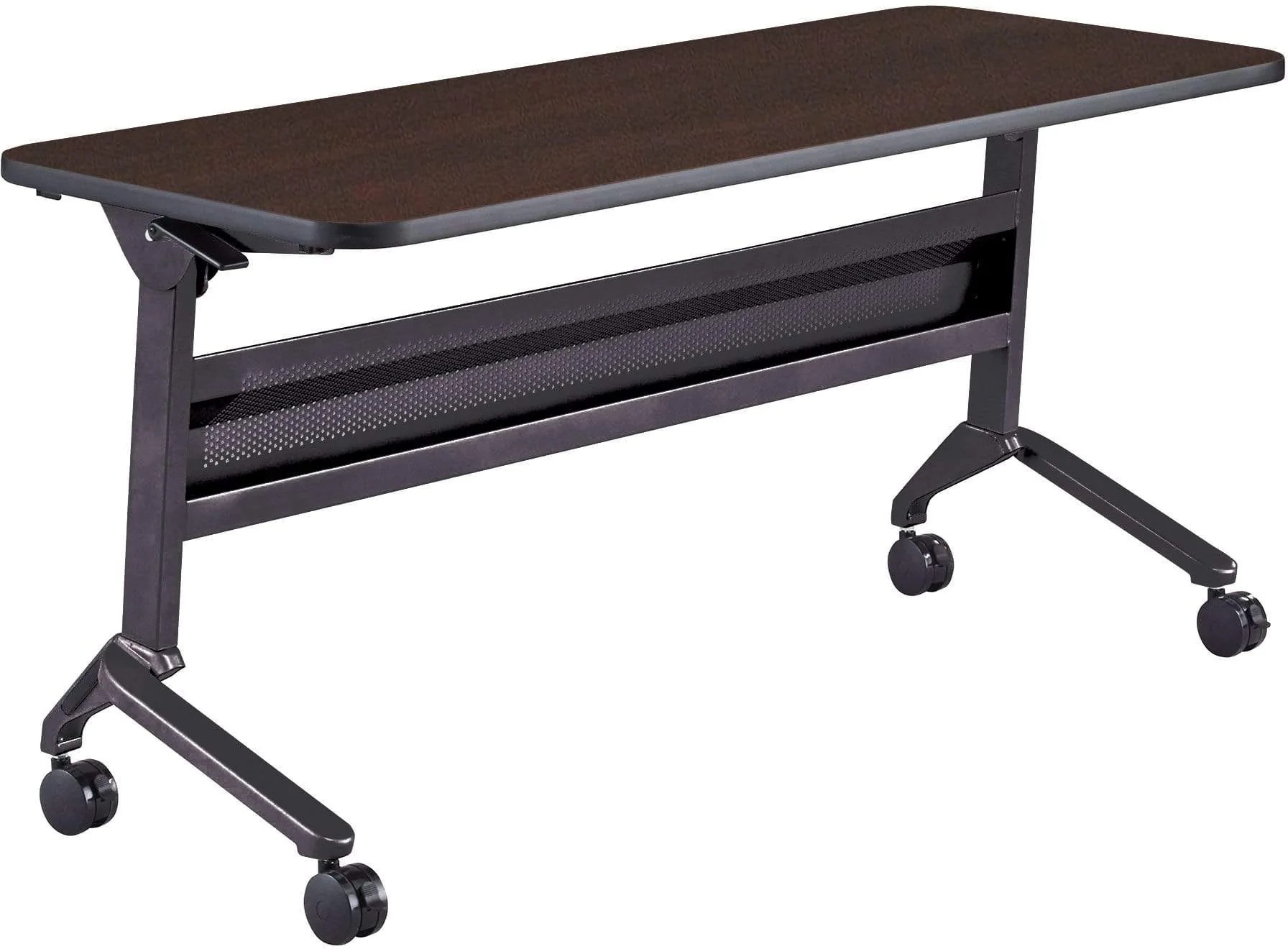 Safco Flip-N-Go 24 x 60" Rectangular Training Table, LPL [LF2460T] - Image 7