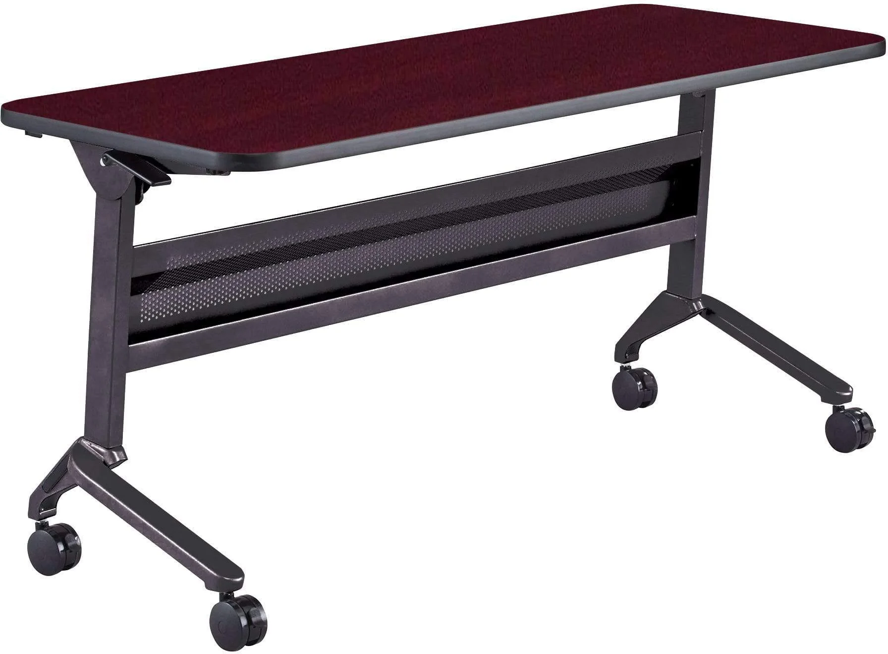 Safco Flip-N-Go 24 x 60" Rectangular Training Table, LPL [LF2460T] - Image 8