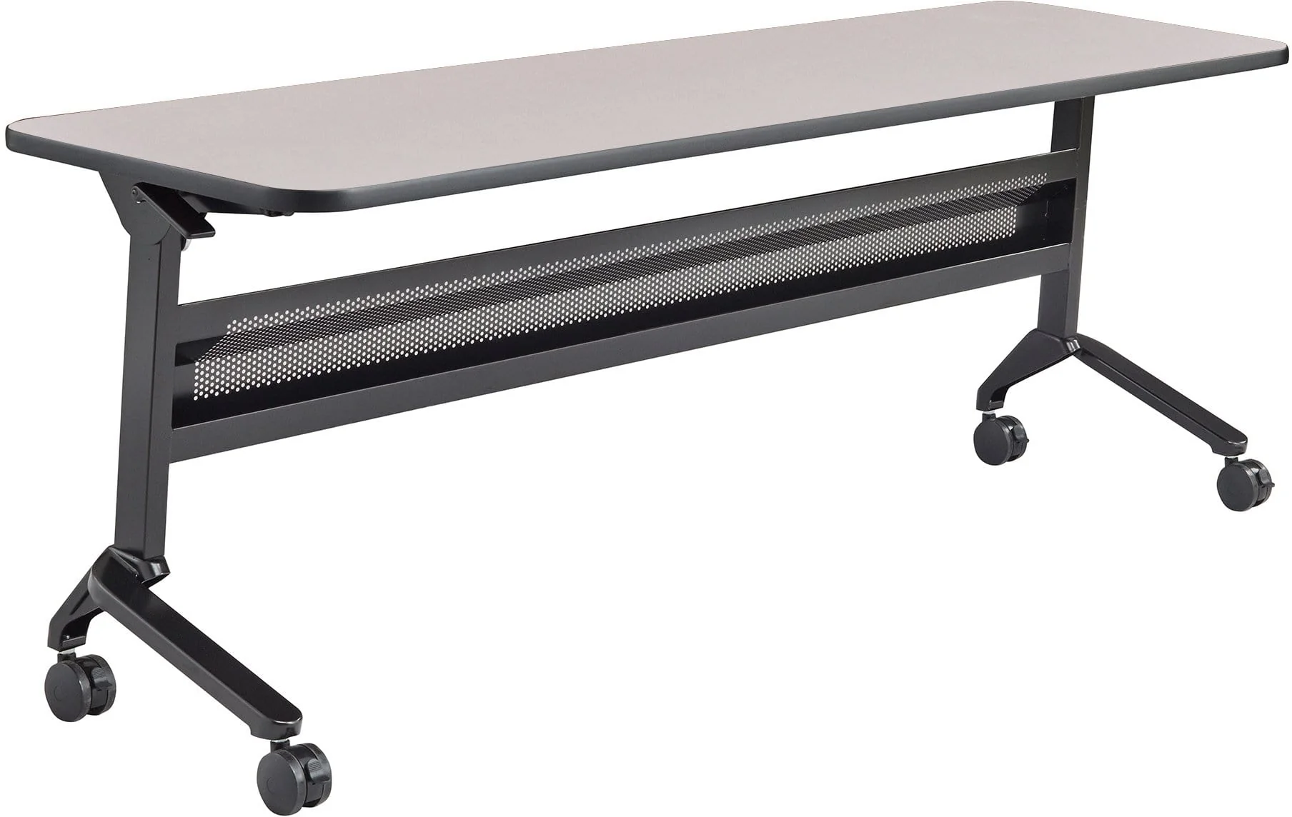 Safco Flip-N-Go 24 x 72" Rectangular Training Table, LPL [LF2472T] - Image 5