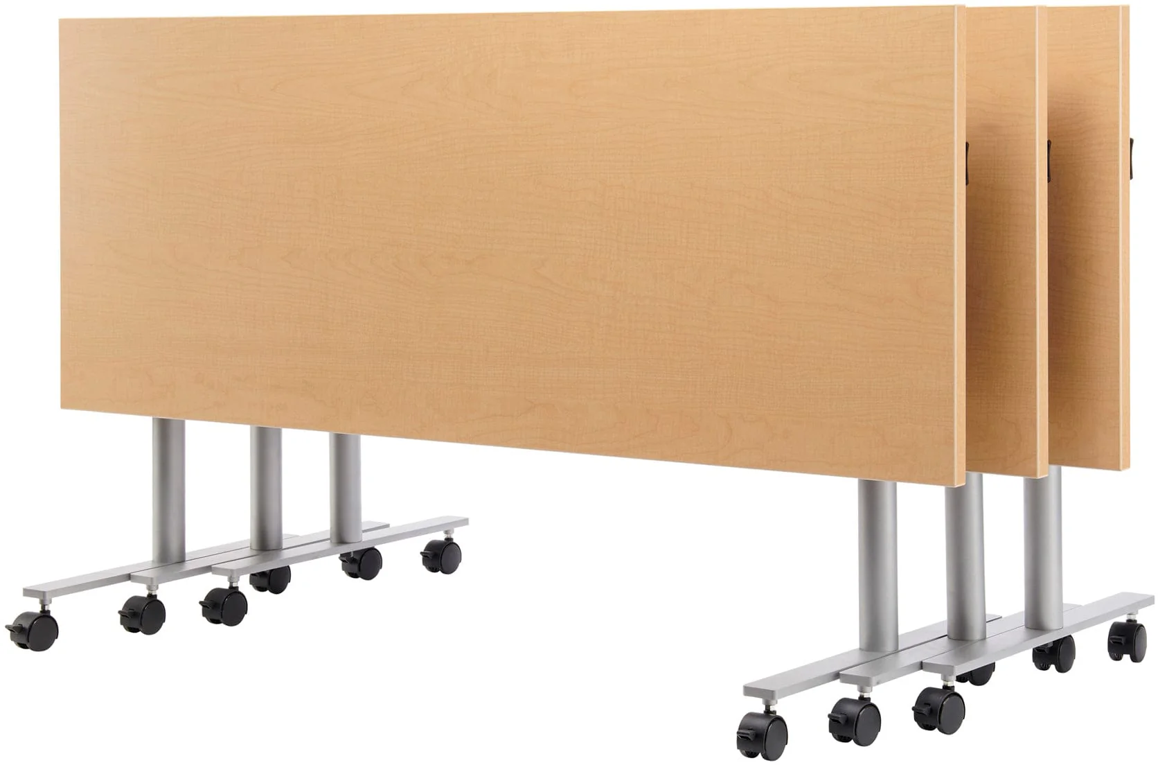 Safco JURNI 60" x 24" Flip Table with Casters [JN6024NFLPCA] - Image 37