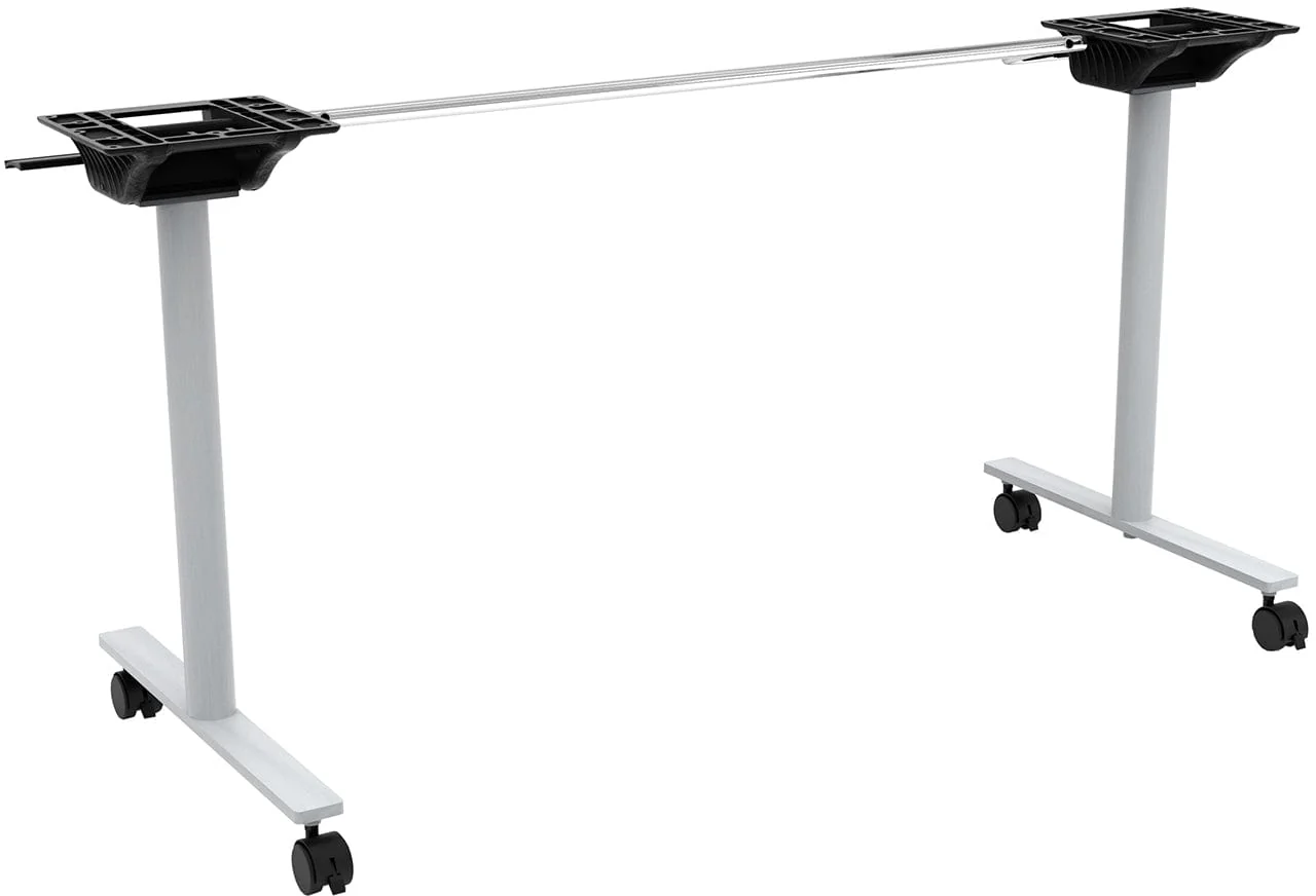 Safco JURNI 60" x 24" Flip Table with Casters [JN6024NFLPCA] - Image 5