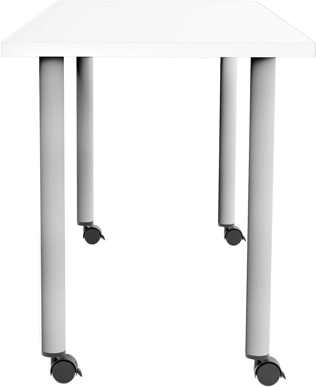 Safco JURNI 60" x 24" Multi-Purpose Table with Post Leg and Casters [JN6024NFXPCA] - Image 20