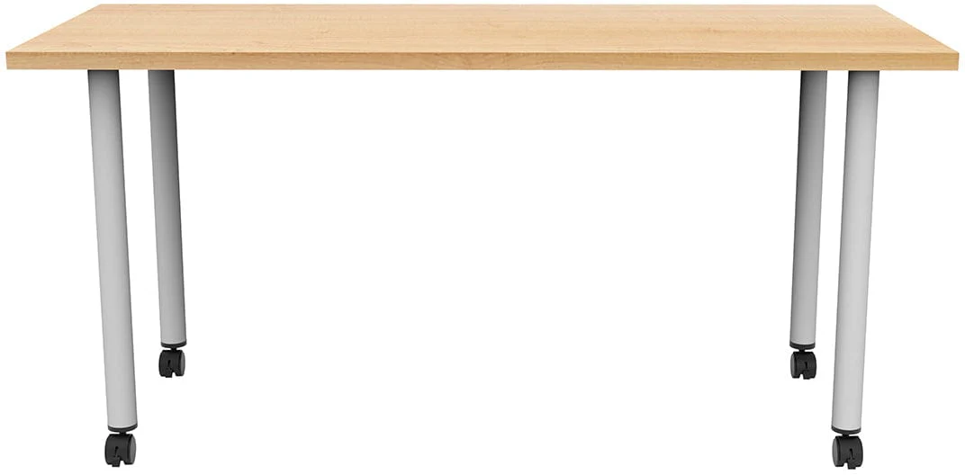 Safco JURNI 60" x 24" Multi-Purpose Table with Post Leg and Casters [JN6024NFXPCA] - Image 26