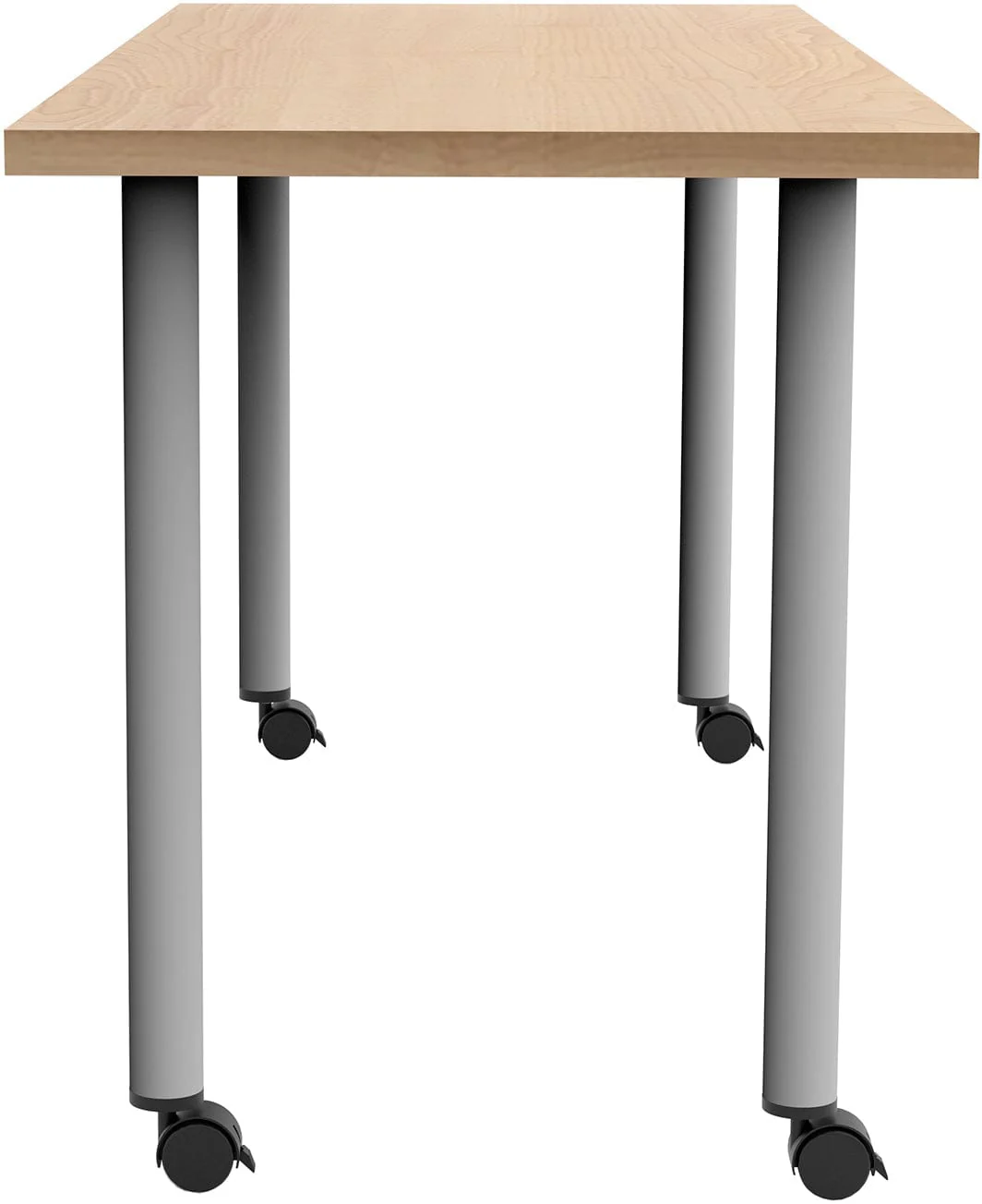 Safco JURNI 60" x 24" Multi-Purpose Table with Post Leg and Casters [JN6024NFXPCA] - Image 27