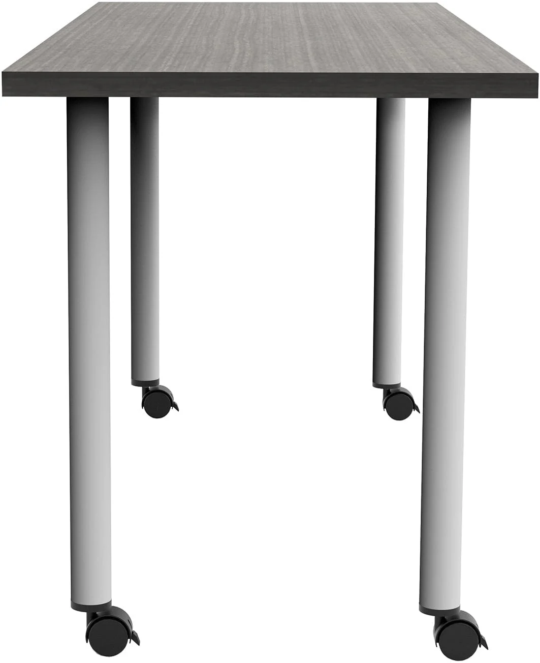 Safco JURNI 60" x 24" Multi-Purpose Table with Post Leg and Casters [JN6024NFXPCA] - Image 3